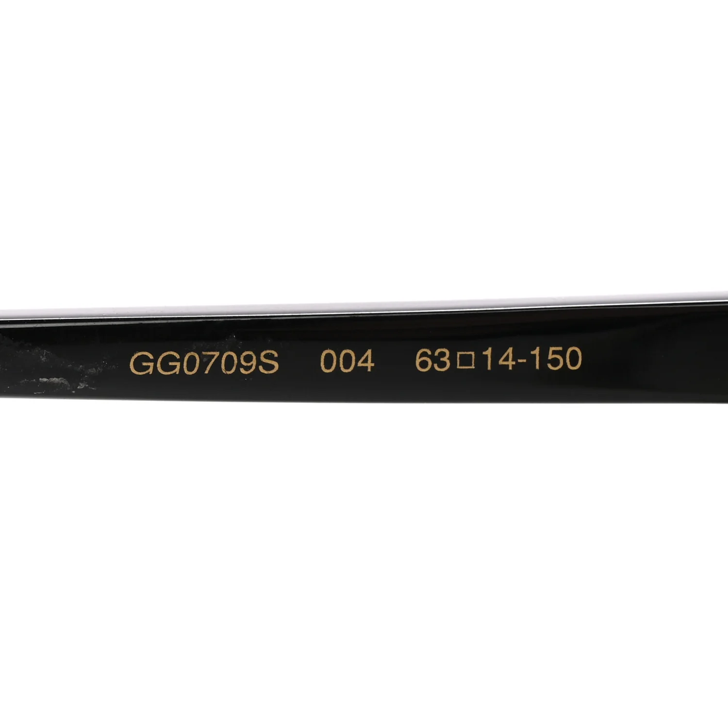 Acetate Square Frame GG0709S Sunglasses Black - Image 5
