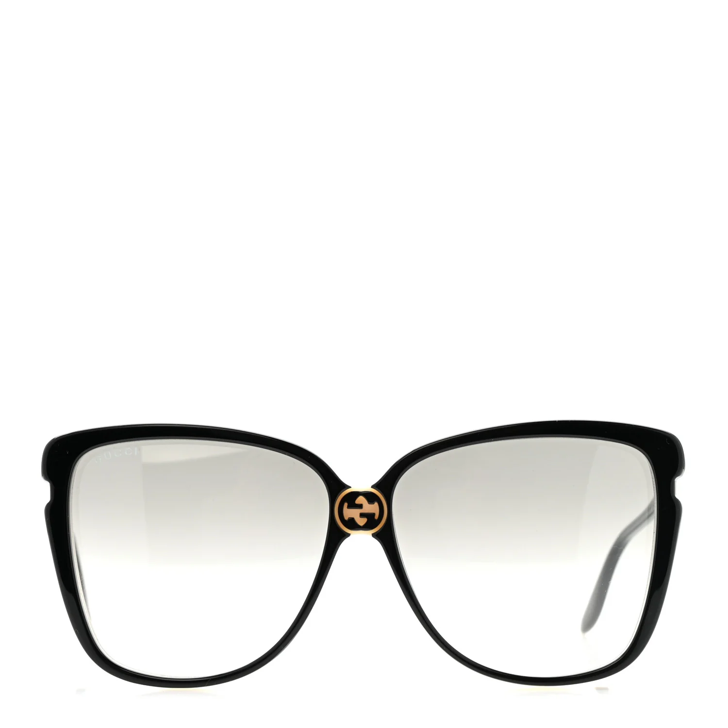 Acetate Square Frame GG0709S Sunglasses White Black - Image 2
