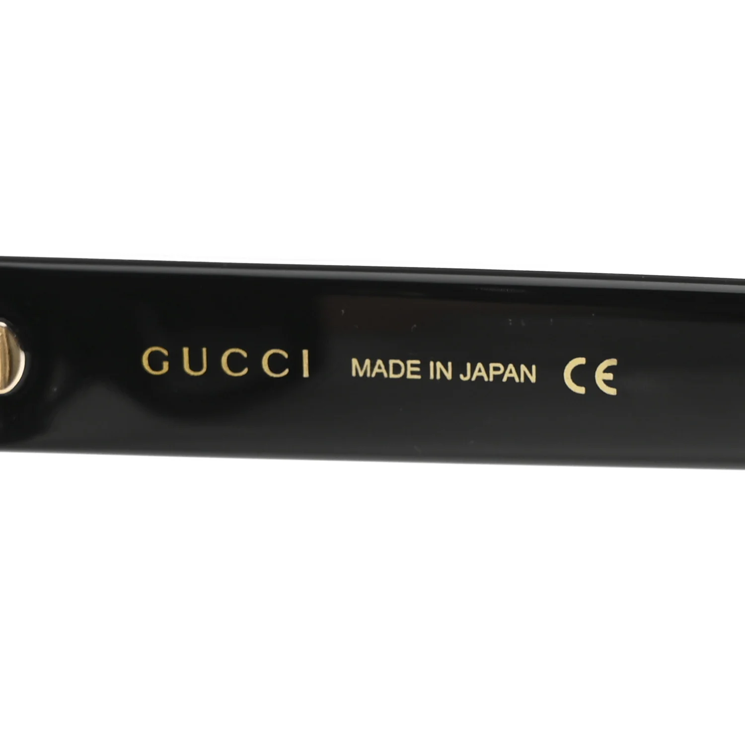 Acetate Square Frame Sunglasses GG0036S Black - Image 5