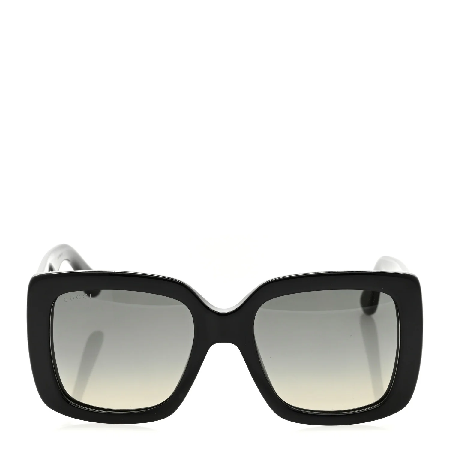 Acetate Square Frame Sunglasses GG0141S Black - Image 2