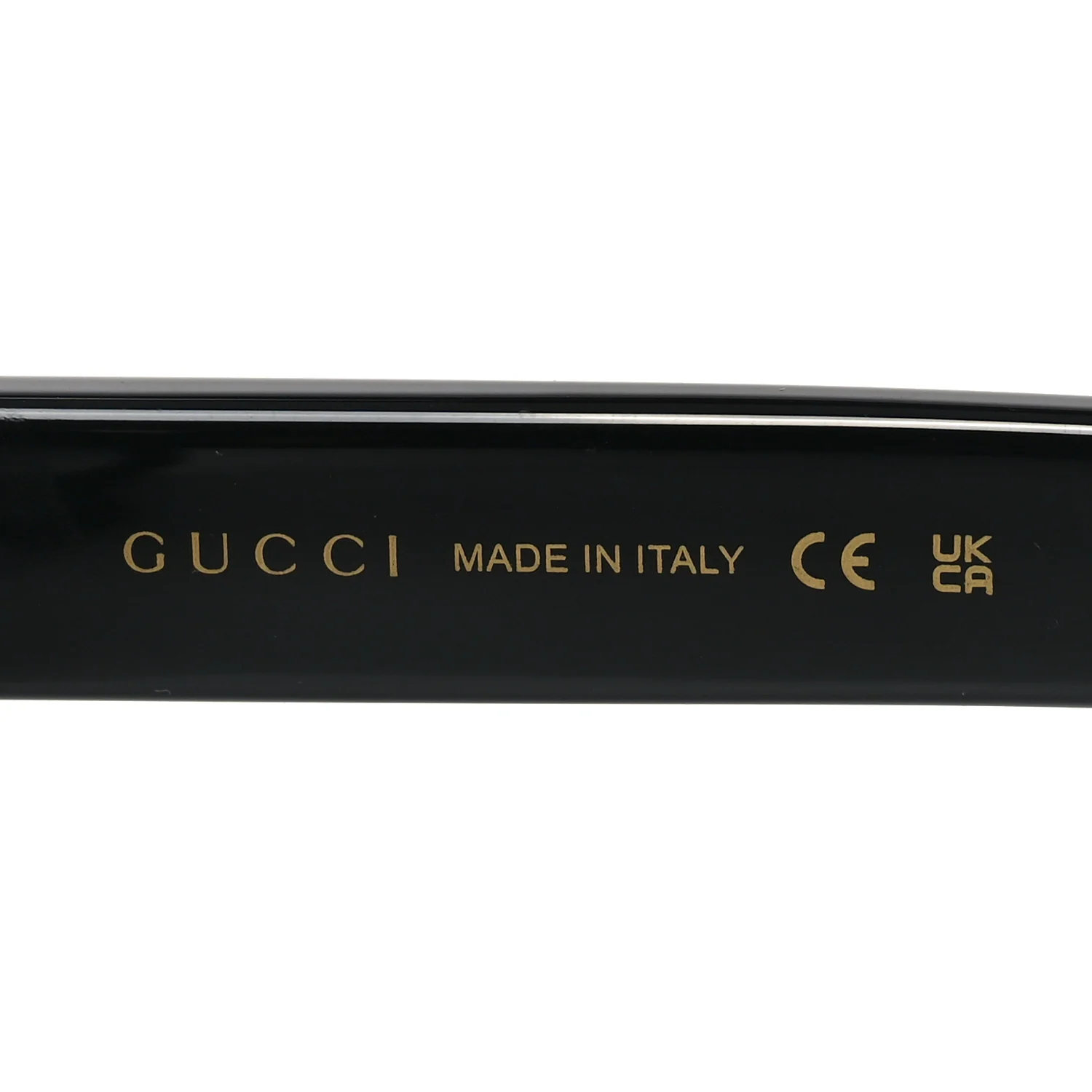 Acetate Square Frame Sunglasses GG1337S Black - Image 5