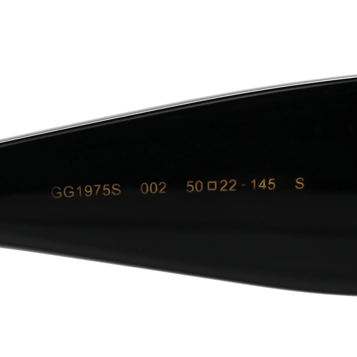 Acetate Square GG Marmont Logo Sunglasses GG1975S Black - Image 5