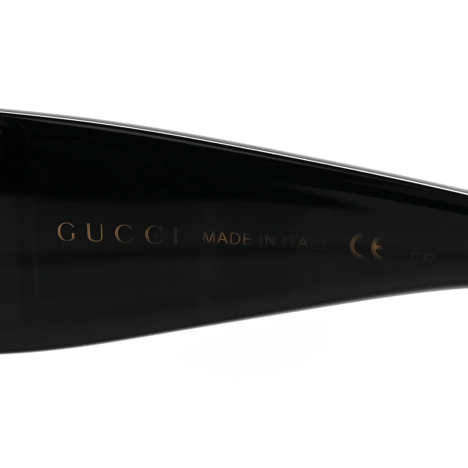 Acetate Square GG Marmont Logo Sunglasses GG1975S Black - Image 6