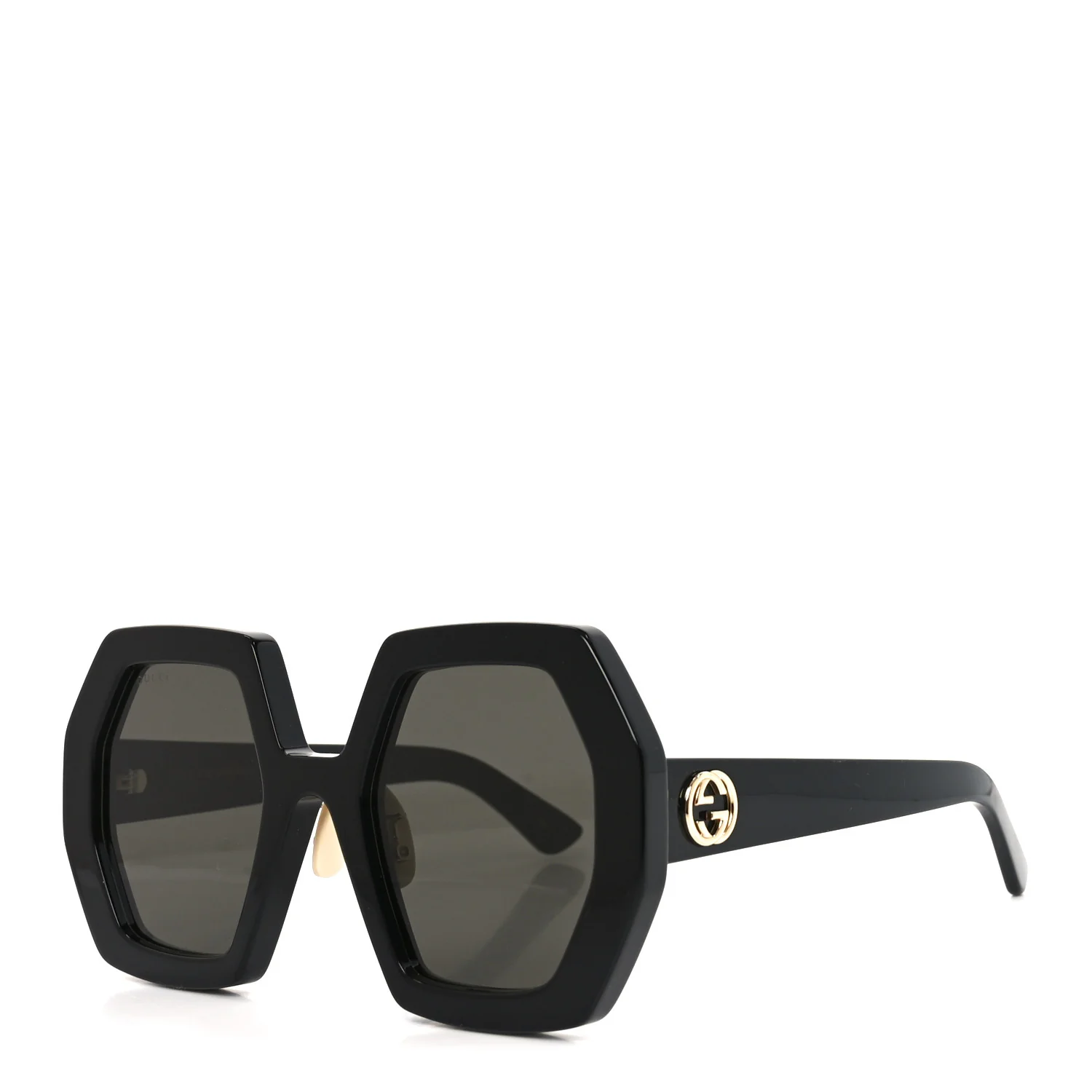 Acetate Square Sunglasses GG0772S Black