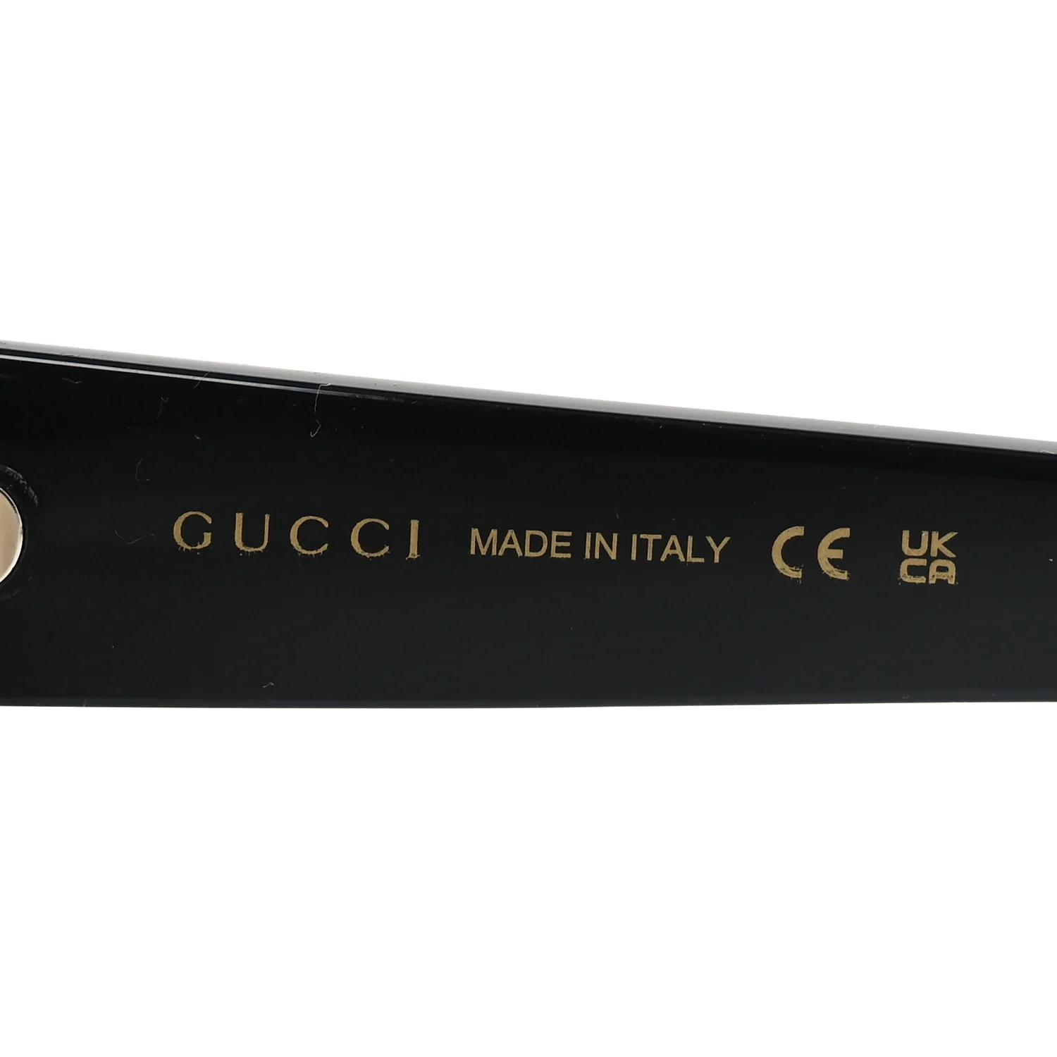 Acetate Square Sunglasses GG0772S Black - Image 5
