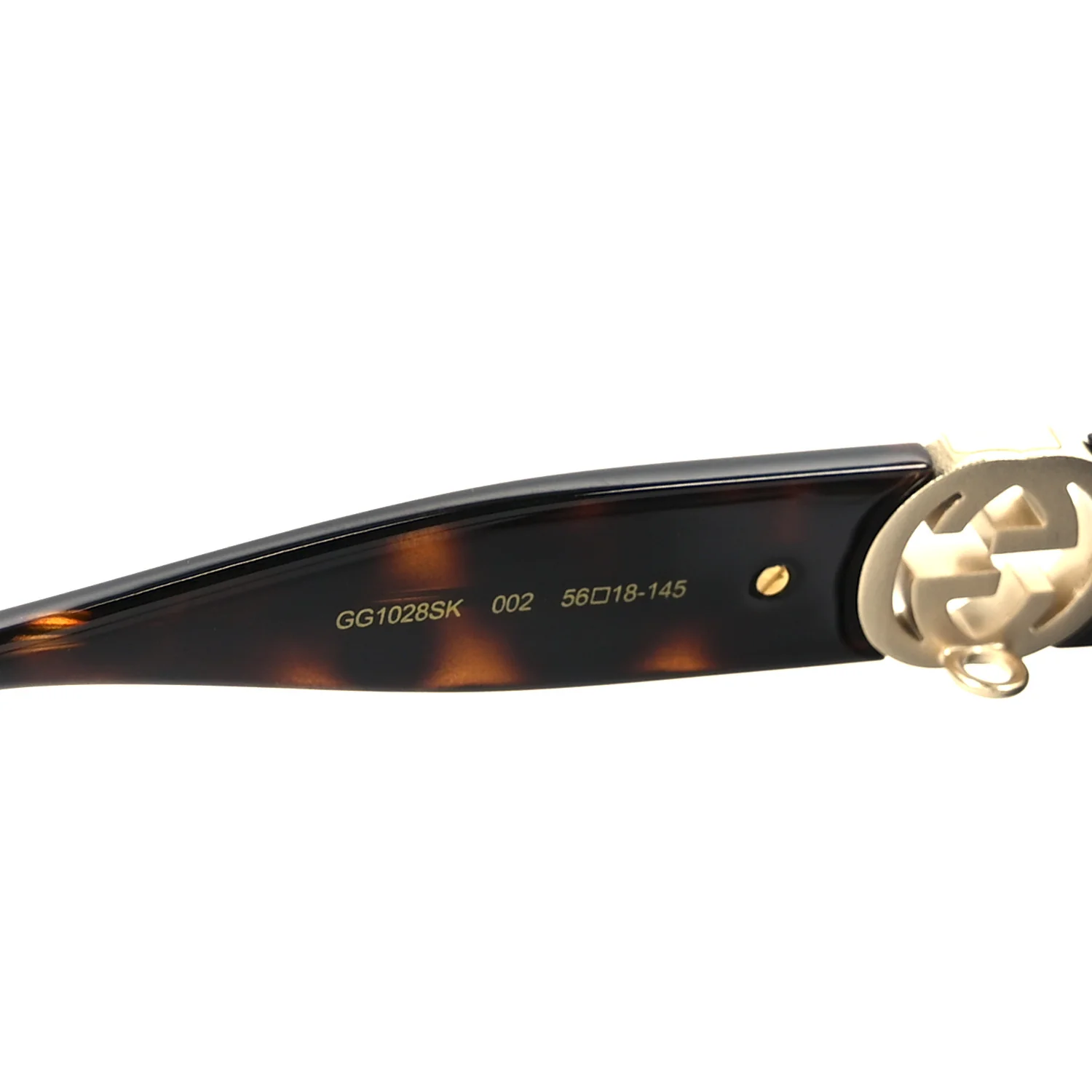 Acetate Sunglasses GG1028SK Tortoise - Image 5