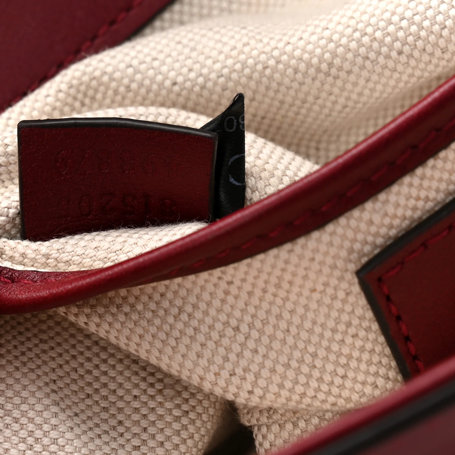Arabella Calfskin Horsebit 1955 Shoulder Bag Rosso Ancora - Image 12