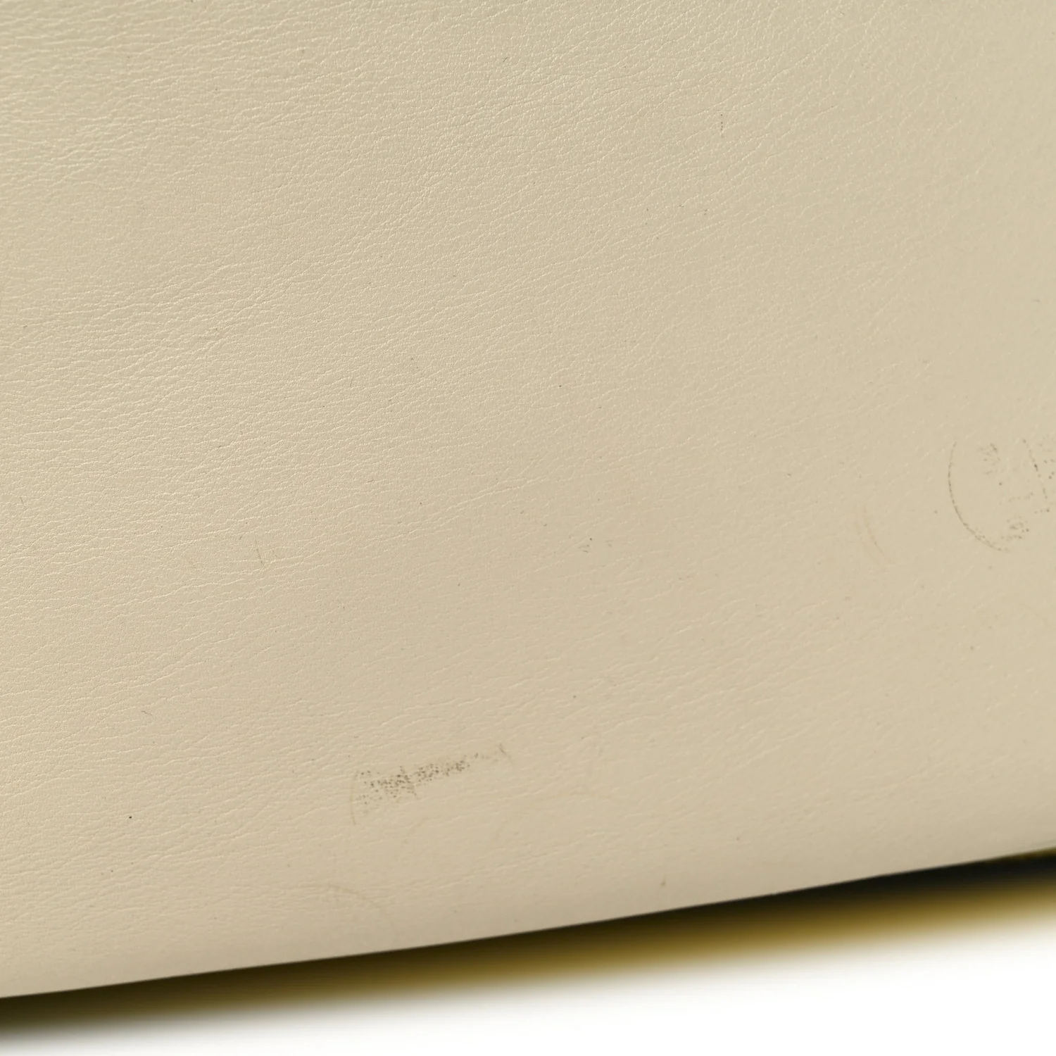 Aria Calfskin Web Large Attache Shoulder Bag Beige - Image 12
