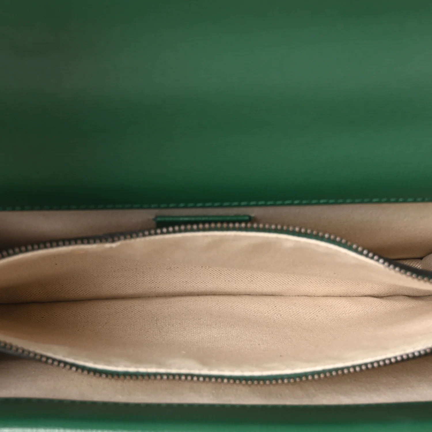 Azalea Calfskin Enamel Small Dionysus Shoulder Bag New Shamarock Emerald Off White - Image 5