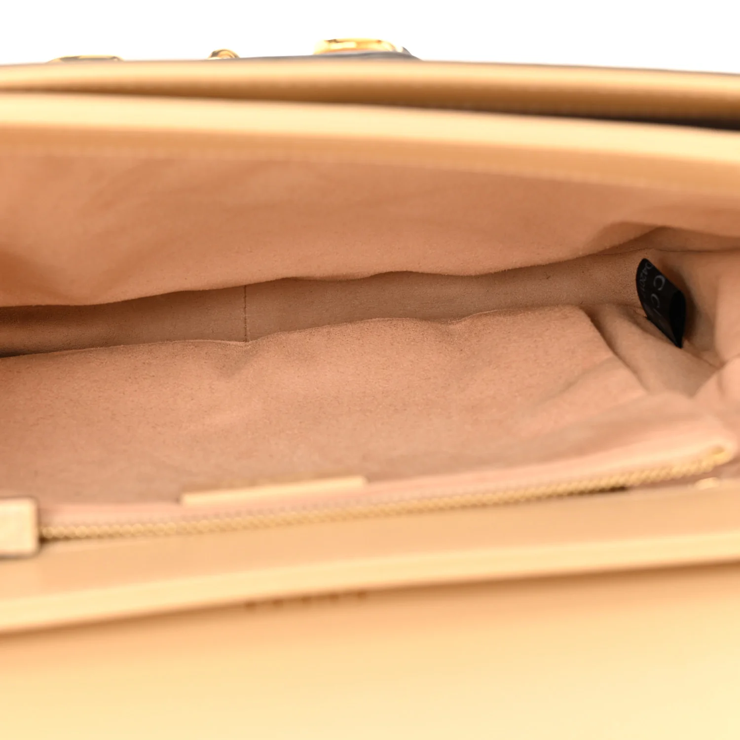 Azalea Calfskin Horsebit 1955 Shoulder Bag Bubble Tea - Image 5
