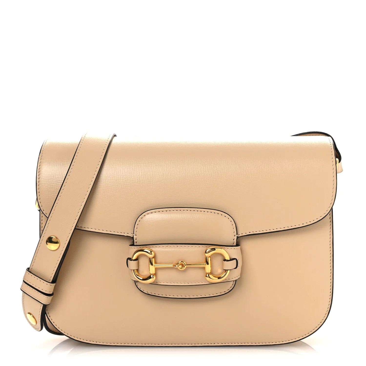 Azalea Calfskin Horsebit 1955 Shoulder Bag Bubble Tea