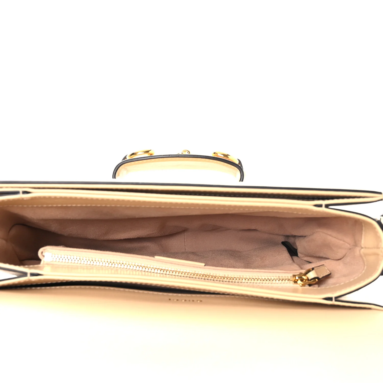 Azalea Calfskin Horsebit 1955 Shoulder Bag Bubble Tea - Image 5