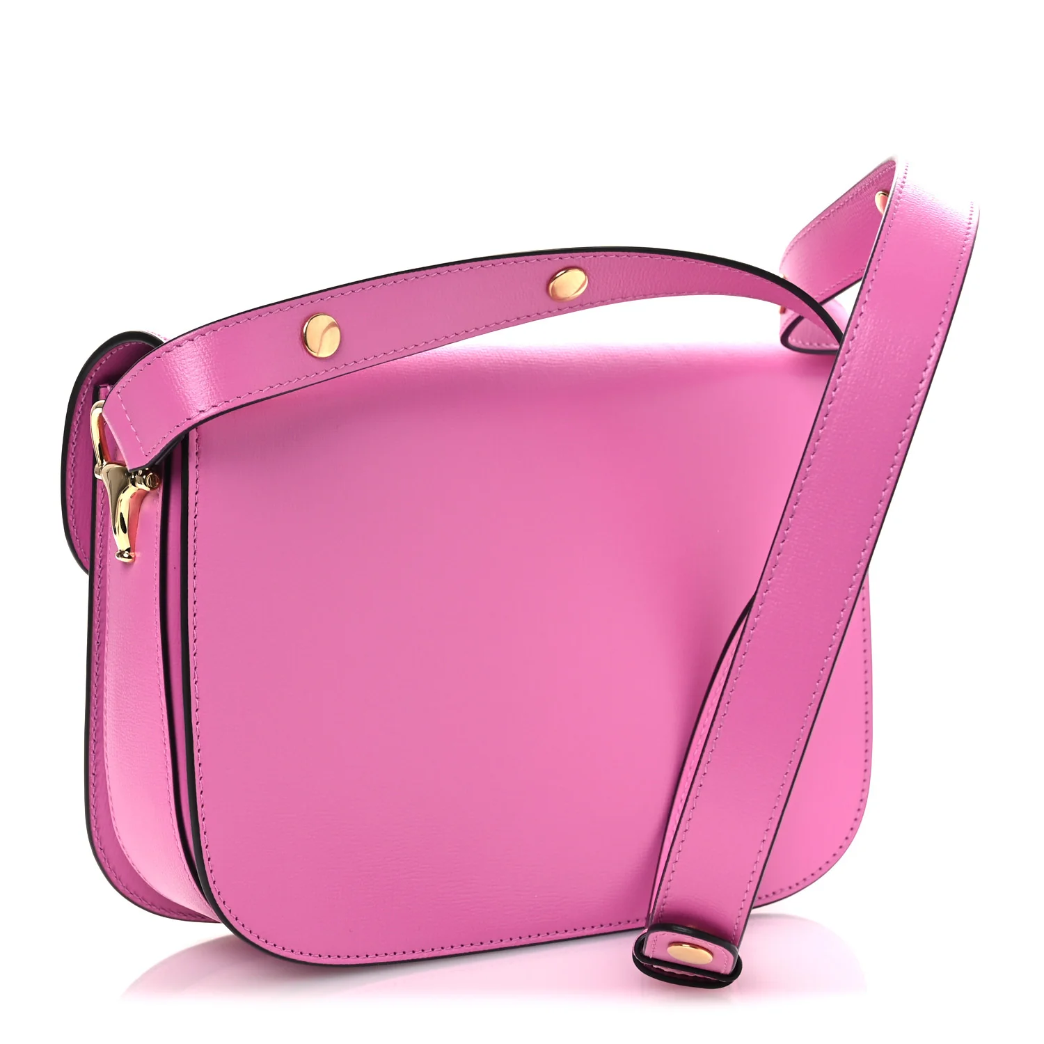Azalea Calfskin Horsebit 1955 Shoulder Bag Libre Pink - Image 3