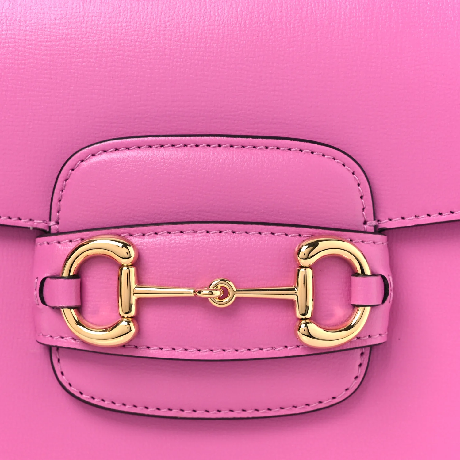 Azalea Calfskin Horsebit 1955 Shoulder Bag Libre Pink - Image 8