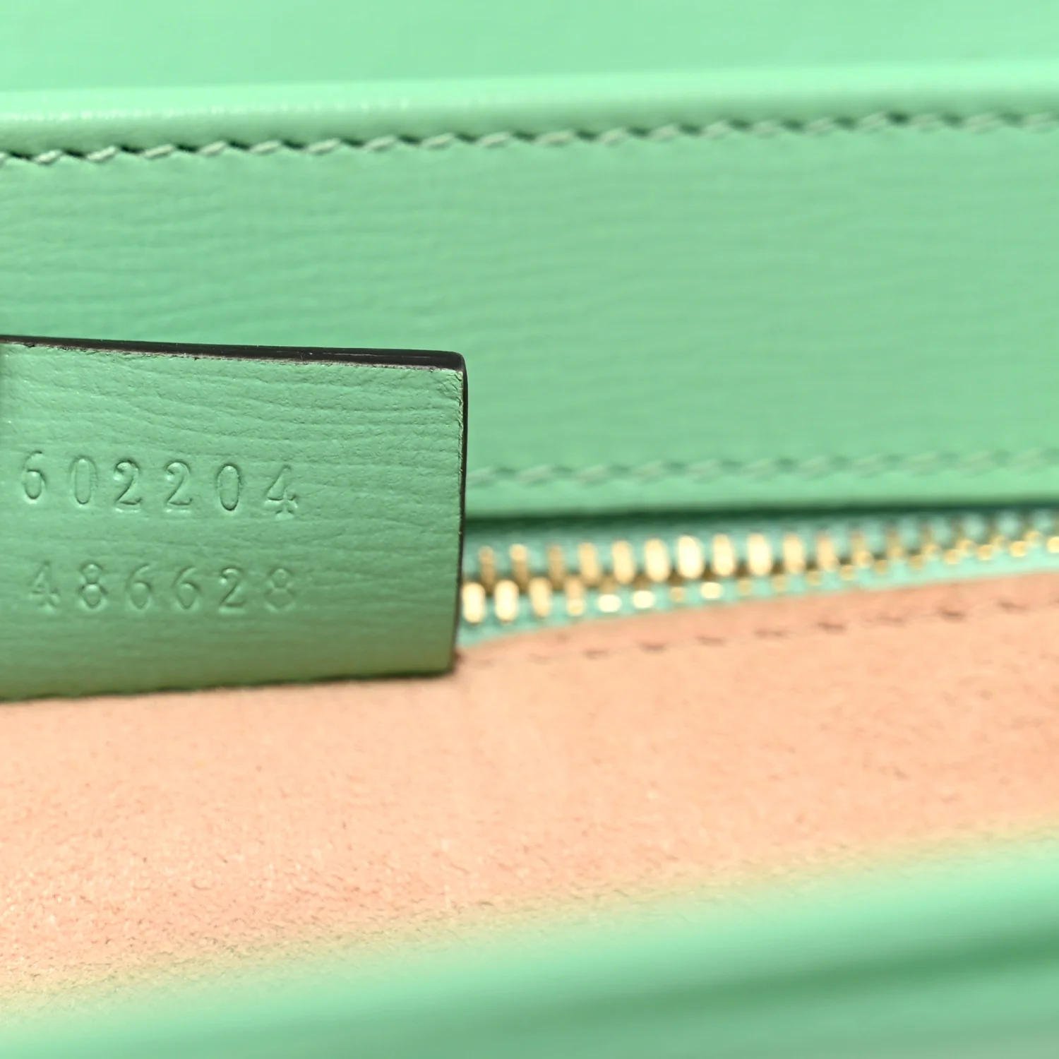 Azalea Calfskin Horsebit 1955 Shoulder Bag Light Green - Image 7