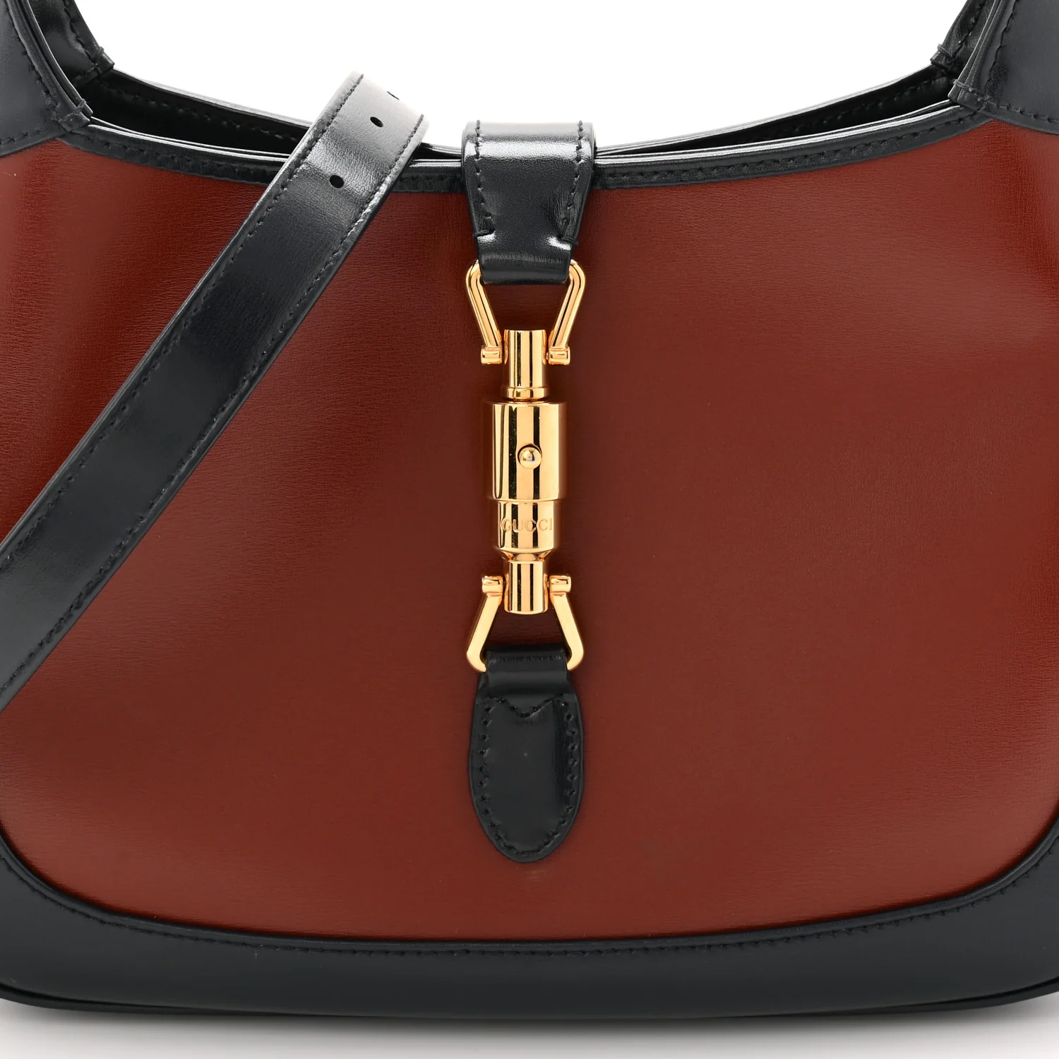 Boarded Dyana Lux Calfskin Bi-Color Small Jackie 1961 Hobo Mineral Red Blue - Image 8