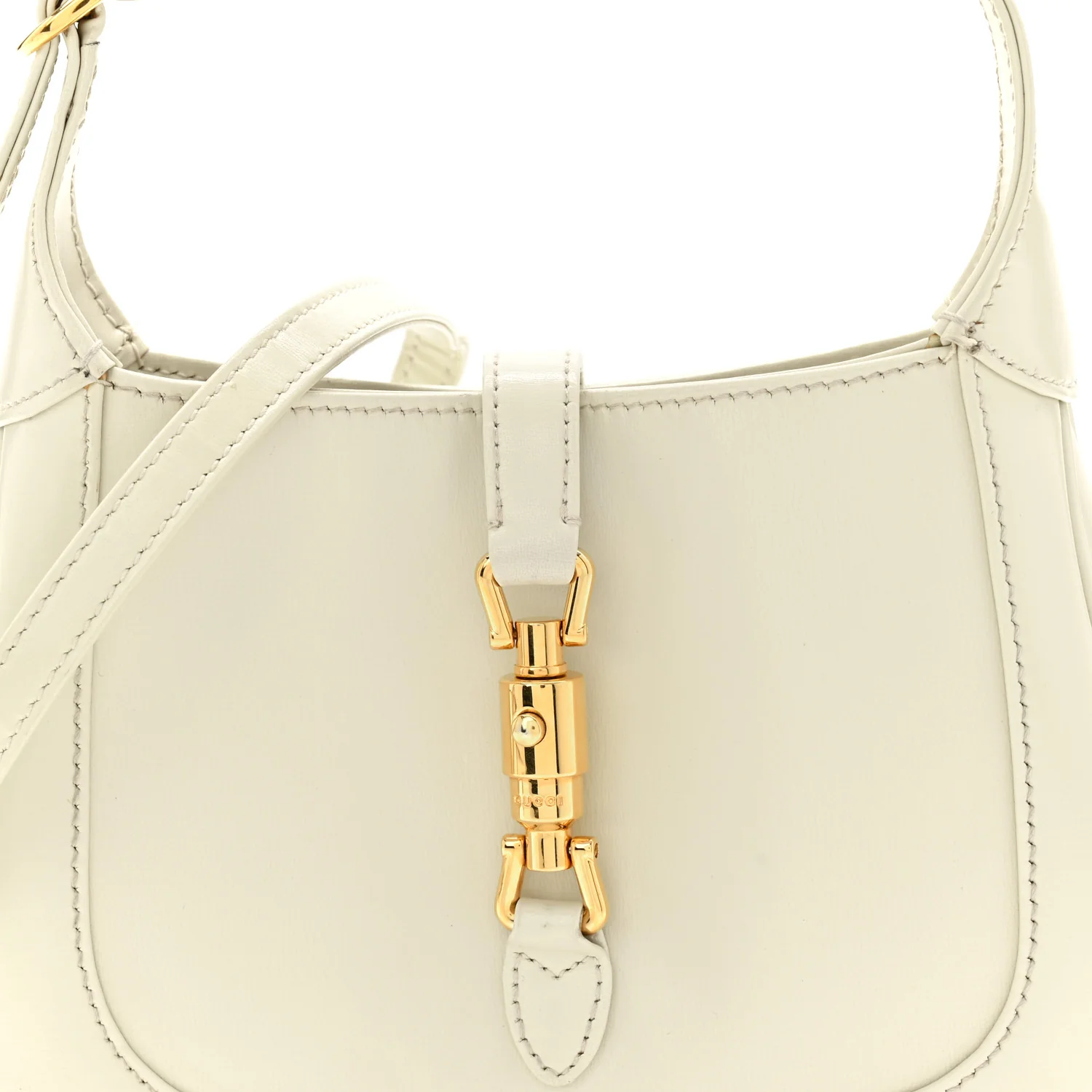 Boarded Dyana Lux Calfskin Mini Jackie 1961 Hobo Mystic White - Image 8