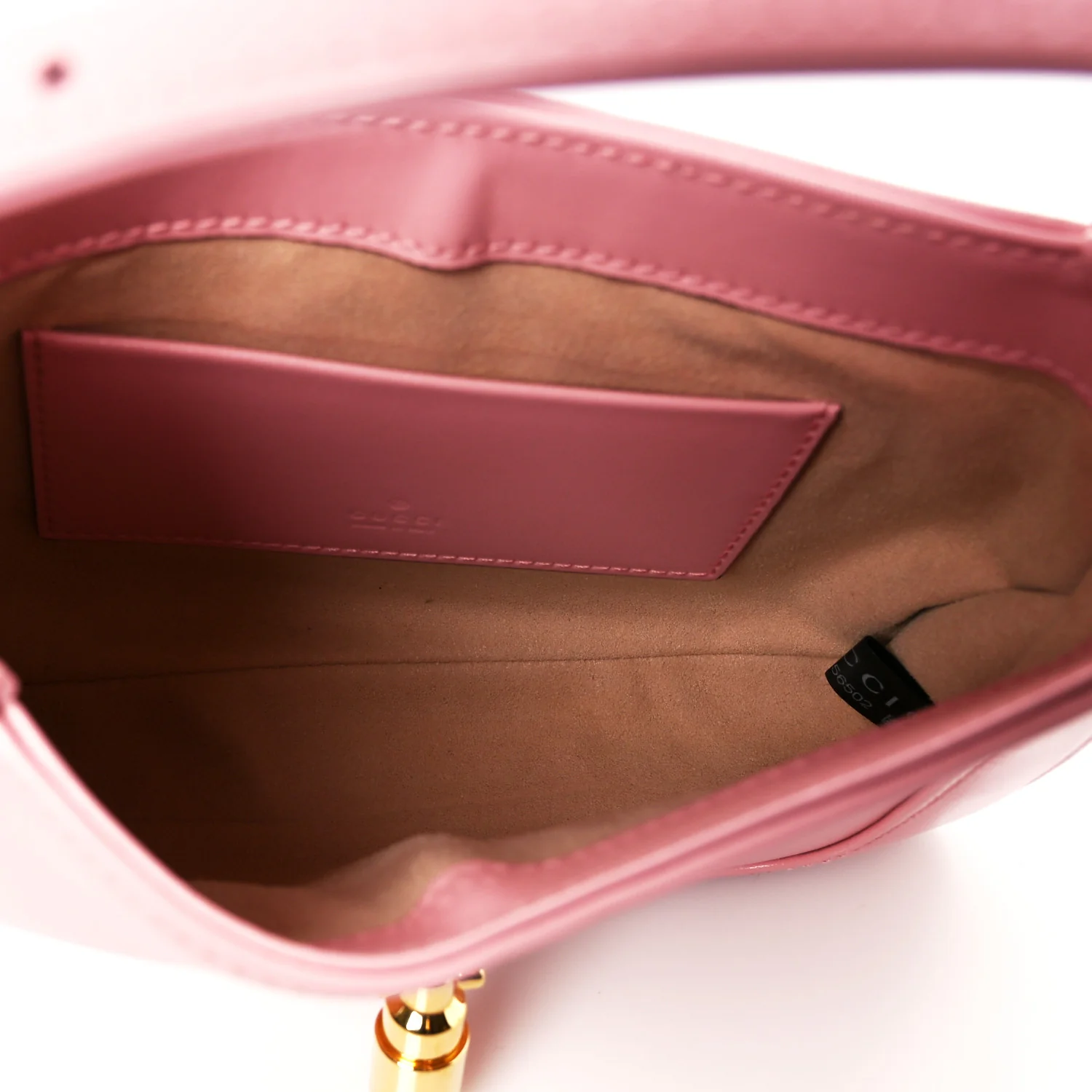 Boarded Dyana Lux Calfskin Mini Jackie 1961 Hobo Wild Rose - Image 5