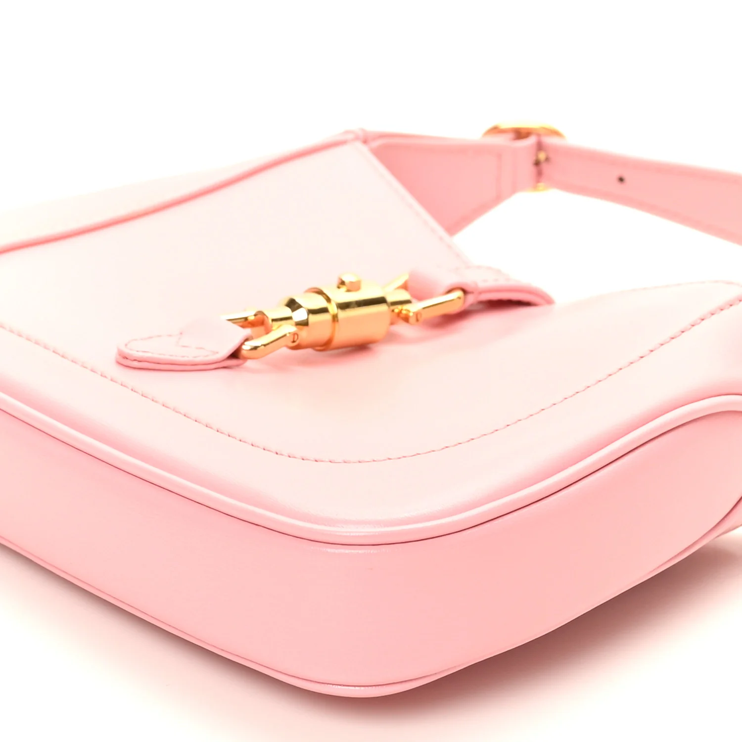 Boarded Dyana Lux Calfskin Mini Jackie 1961 Hobo Wild Rose - Image 10