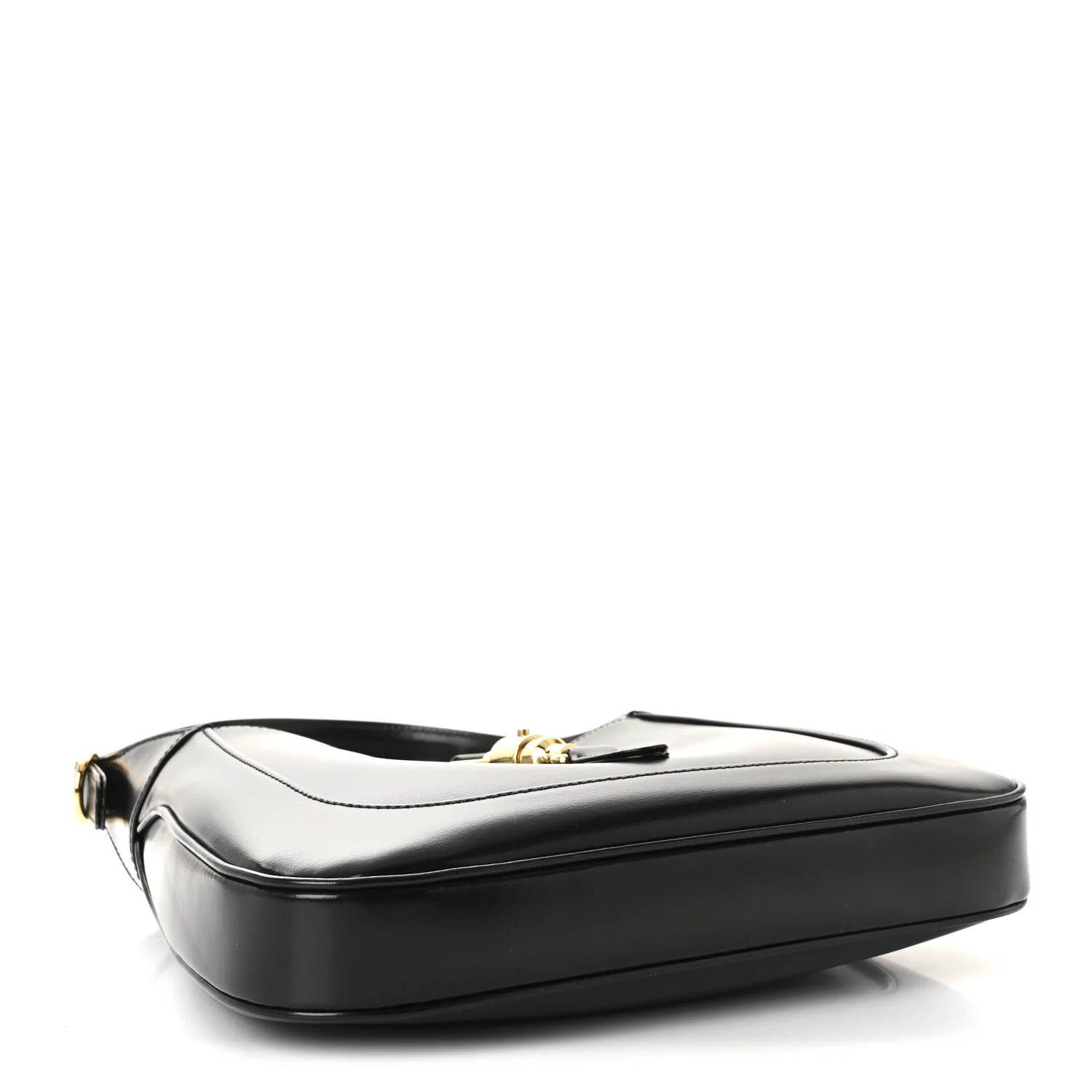 Boarded Dyana Lux Calfskin Small Jackie 1961 Hobo Black - Image 4