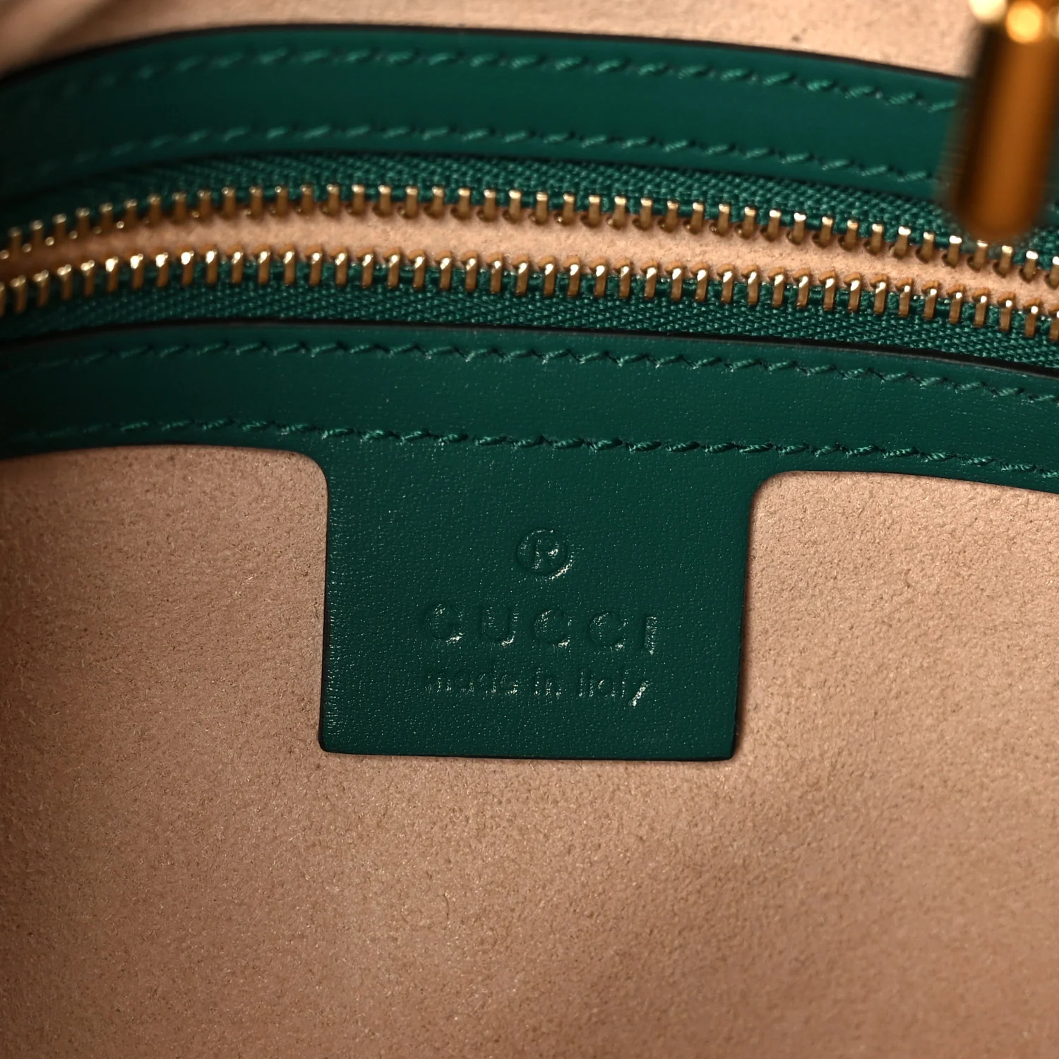 Boarded Dyana Lux Calfskin Small Jackie 1961 Hobo Emerald - Image 6