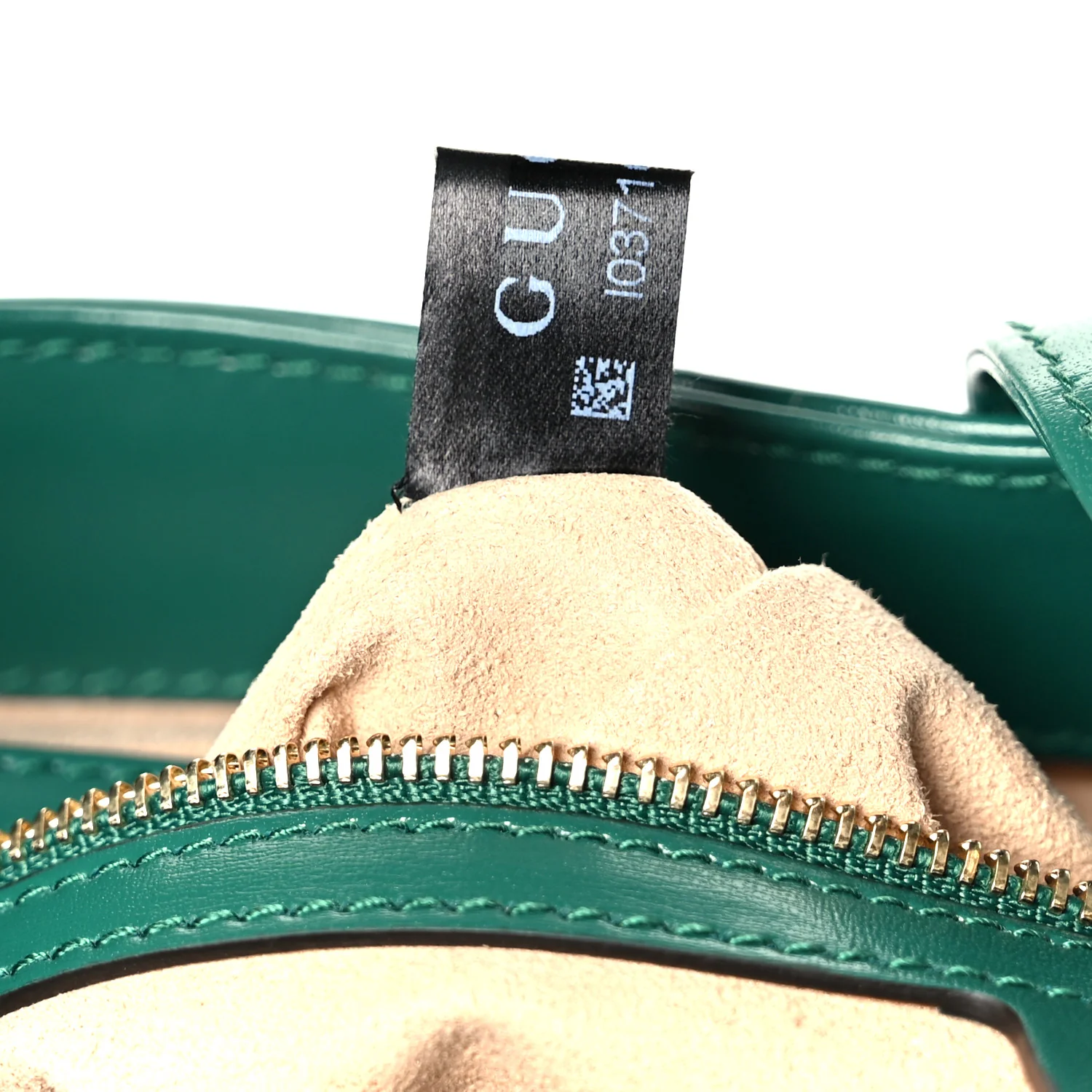 Boarded Dyana Lux Calfskin Small Jackie 1961 Hobo Emerald - Image 8