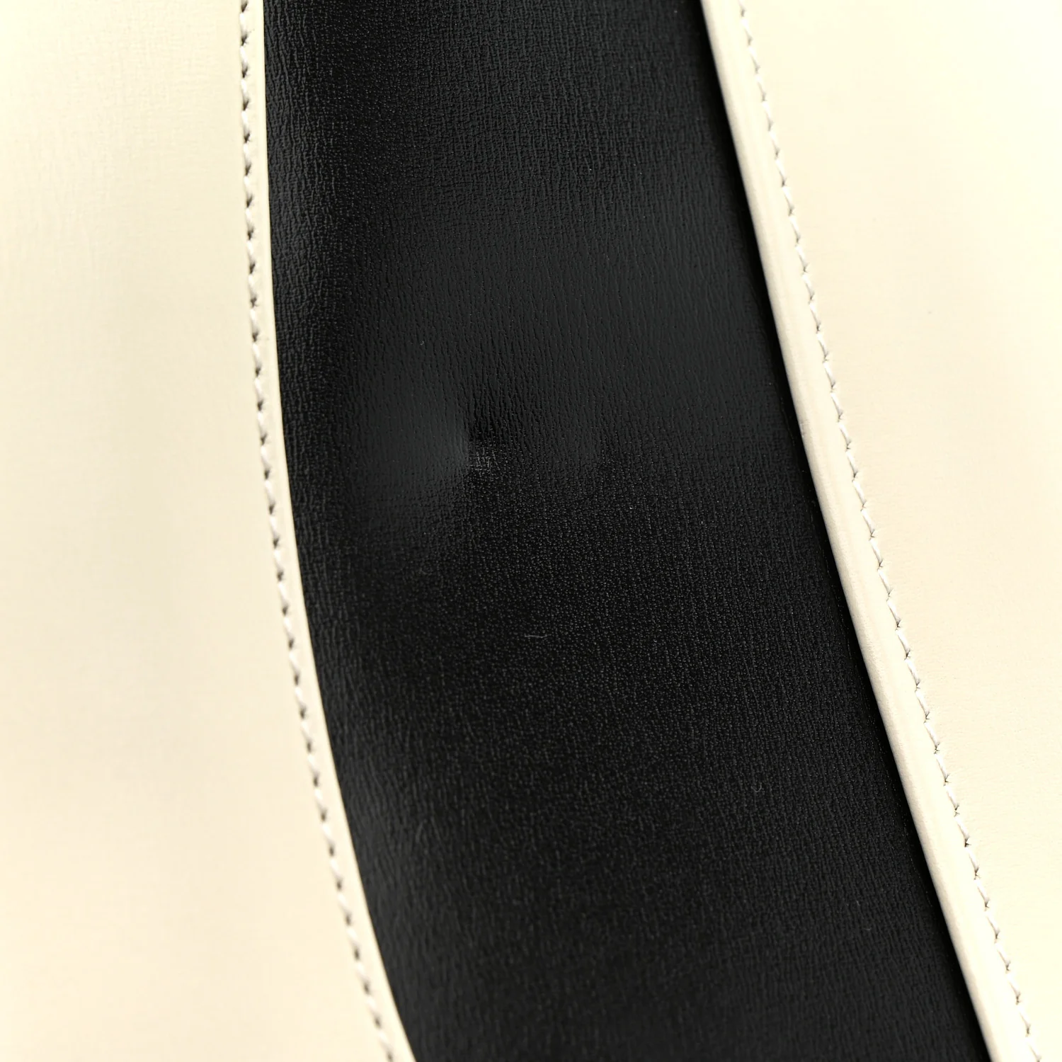 Boarded Dyana Lux Calfskin Striped Medium Jackie 1961 Hobo Black White - Image 11