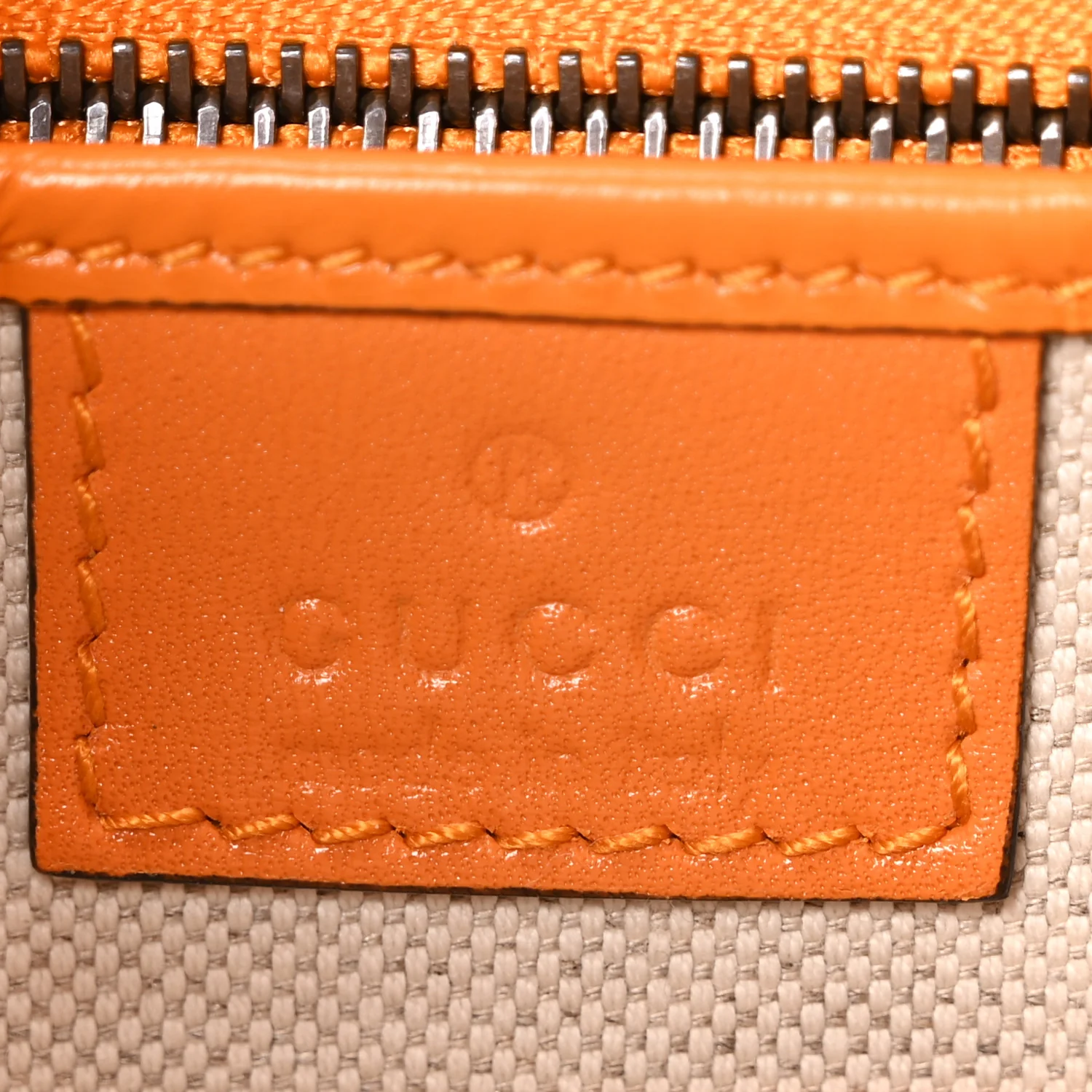 Boarded Dyana Lux Calfskin Web Small Bamboo 1947 Top Handle Bag Marigold Yellow - Image 6