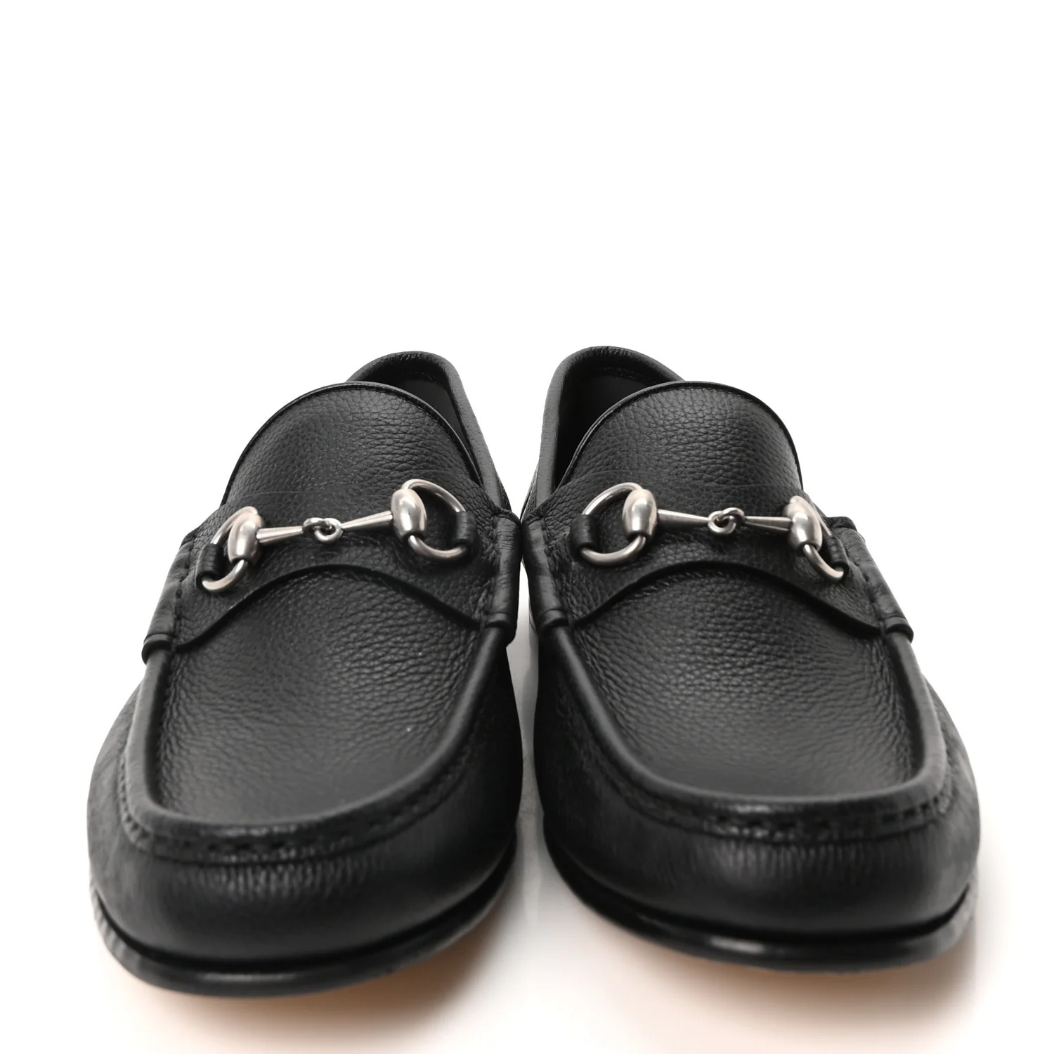 Bryanne Calfskin Mens 1953 Horsebit Loafers 9 Black - Image 3