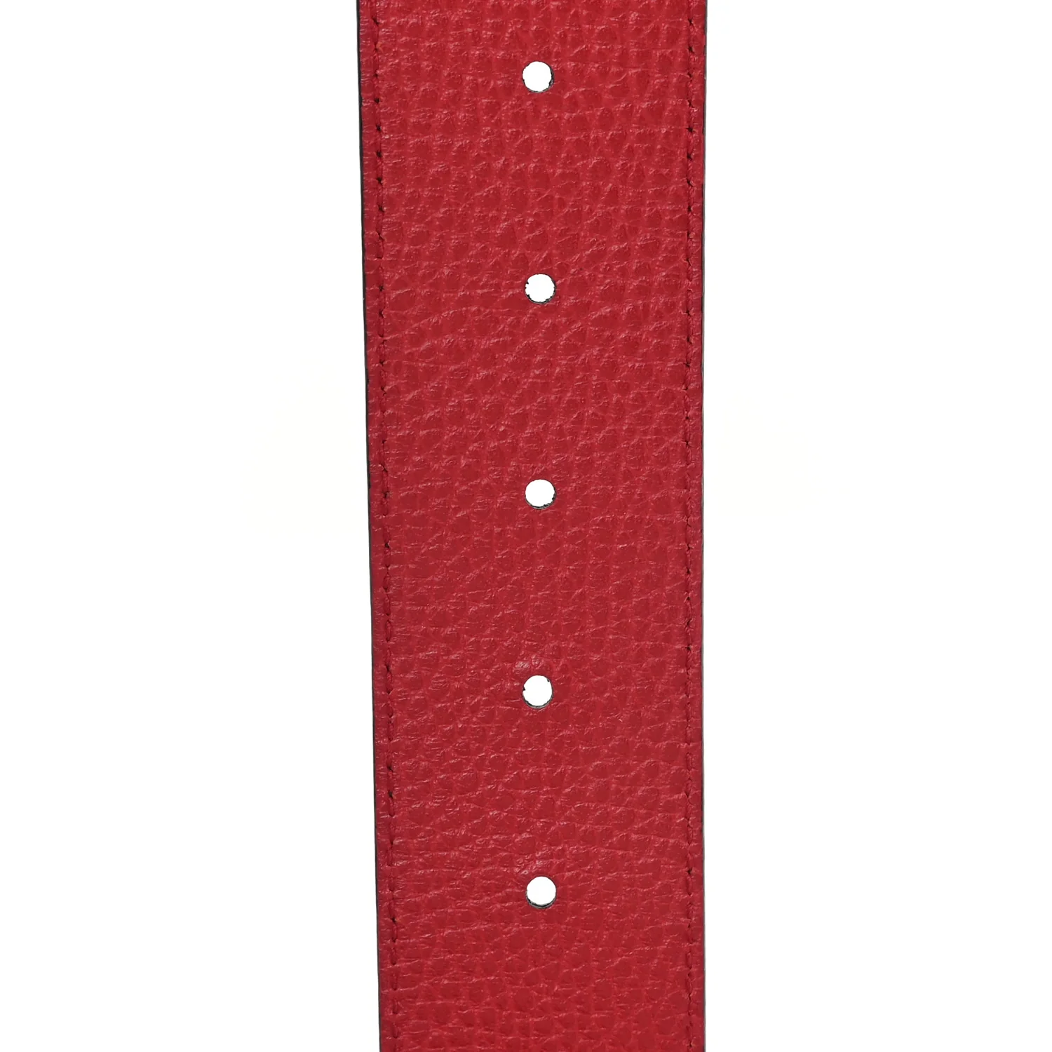 Calfskin 1973 Reversible Belt 90 36 Black Red - Image 4