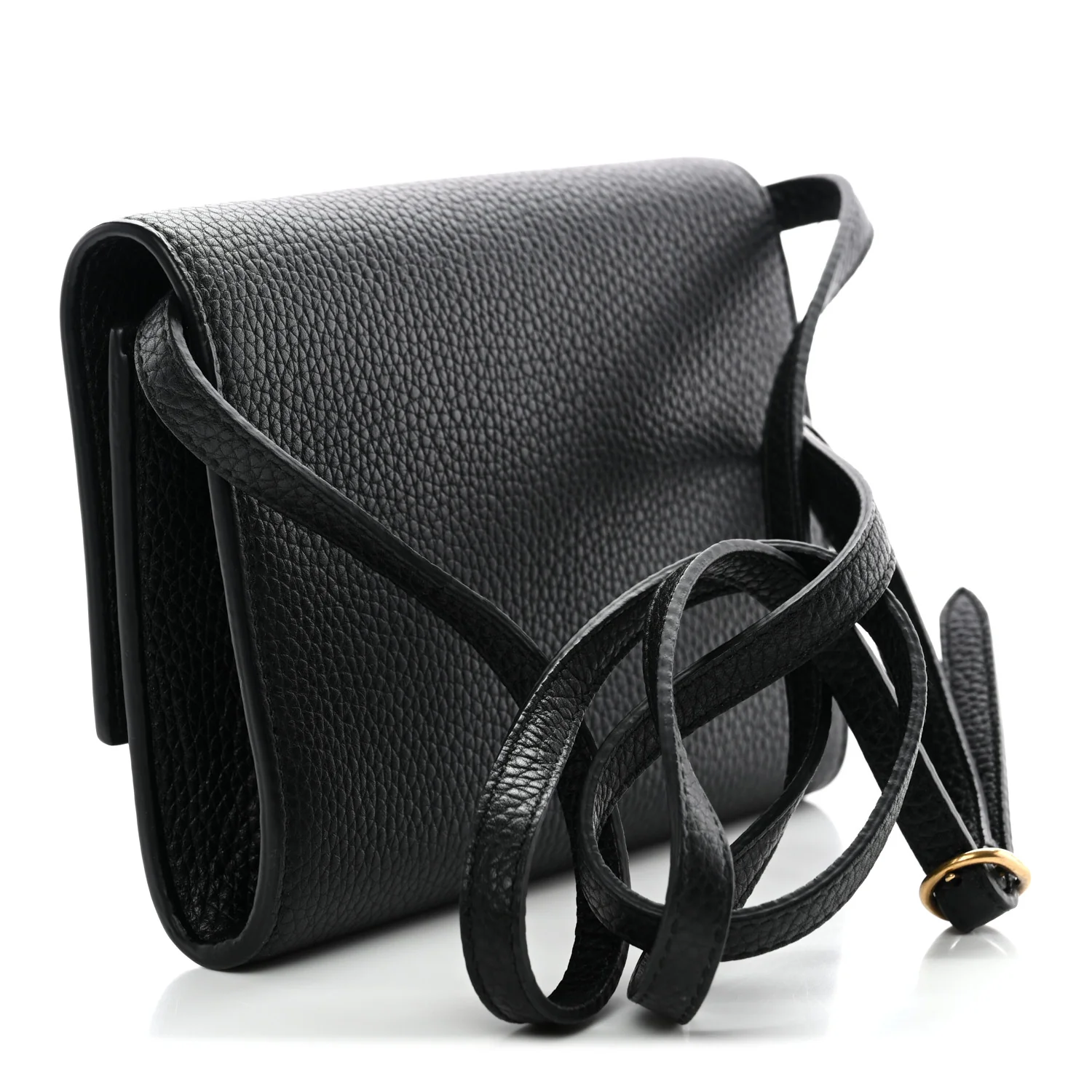 Calfskin Blind For Love Crossbody Black - Image 3