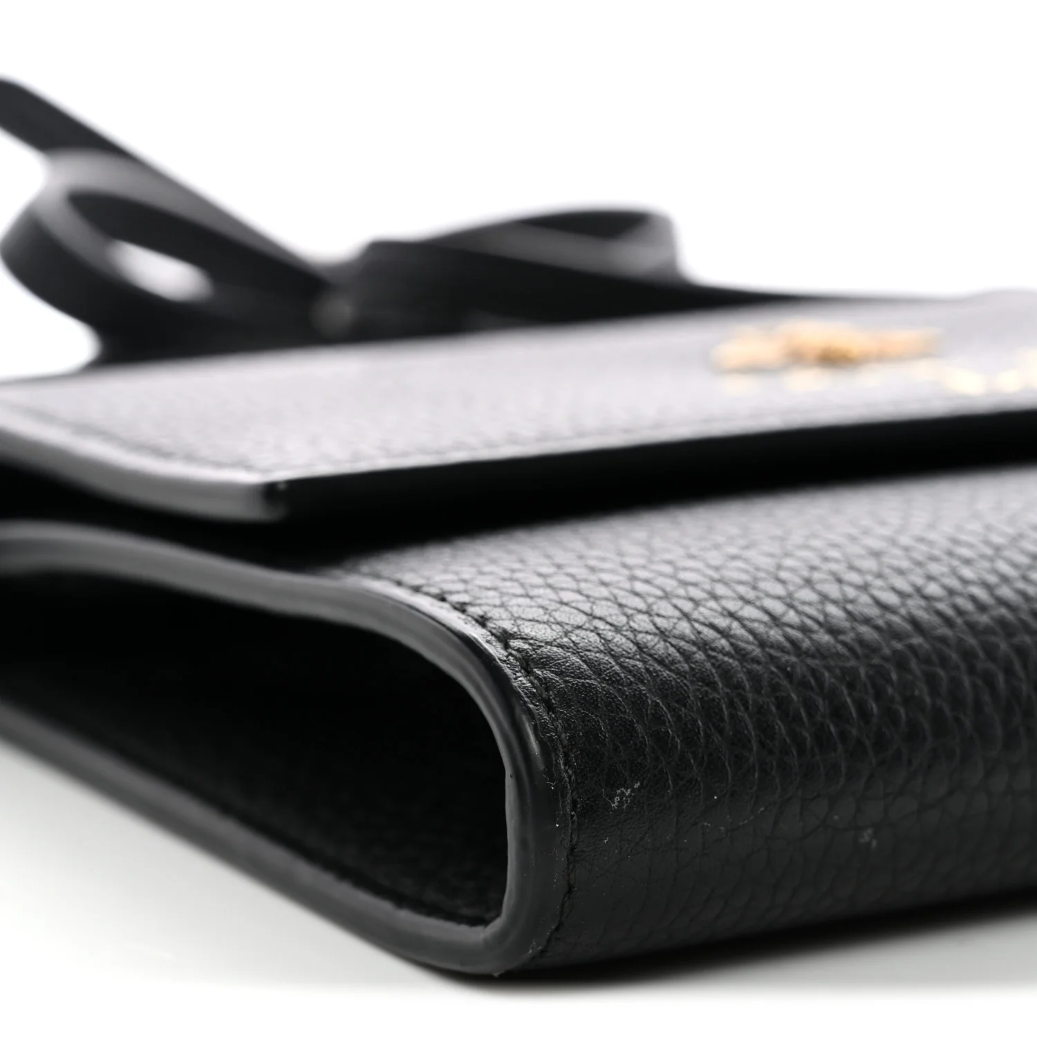 Calfskin Blind For Love Crossbody Black - Image 9