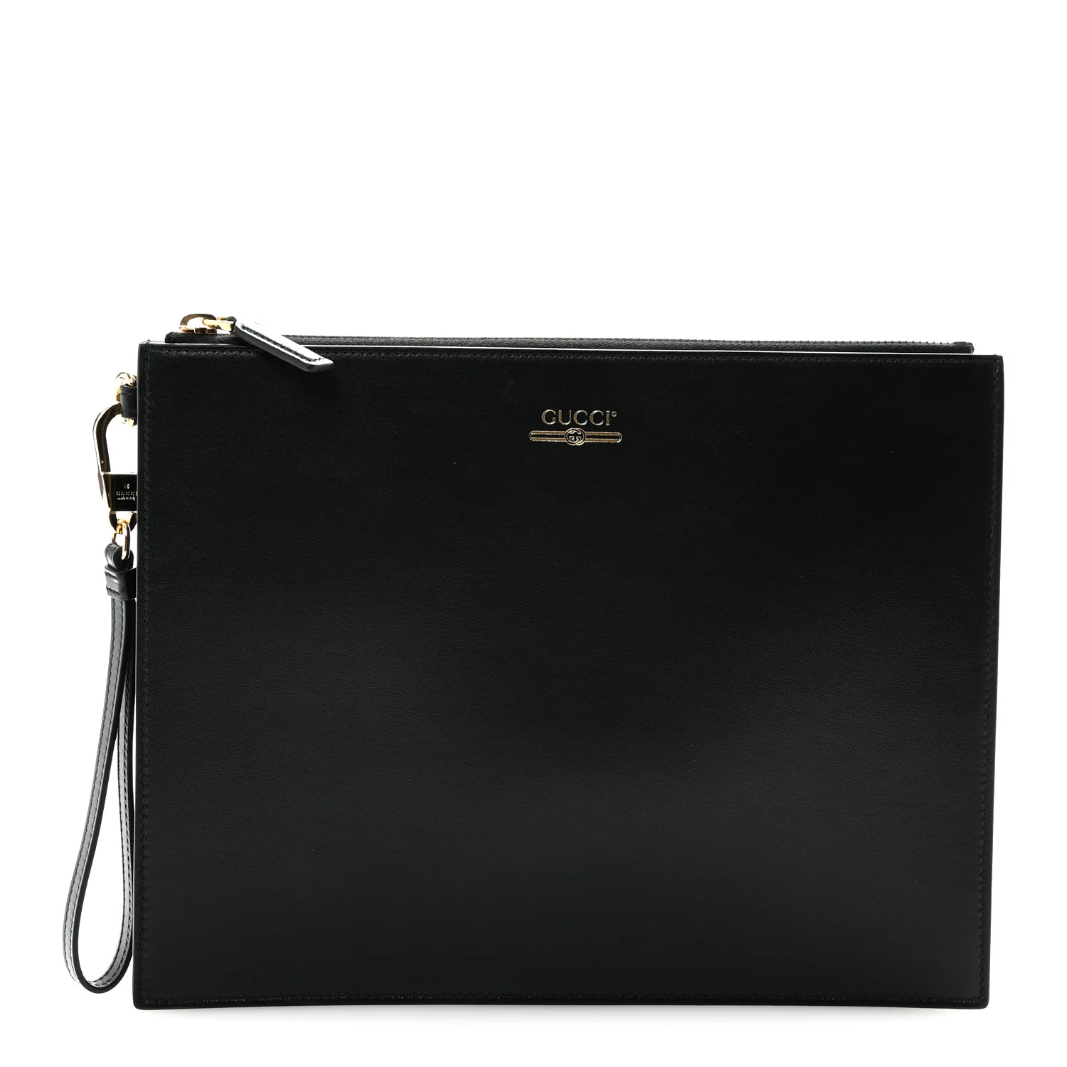 Calfskin Clutch Black