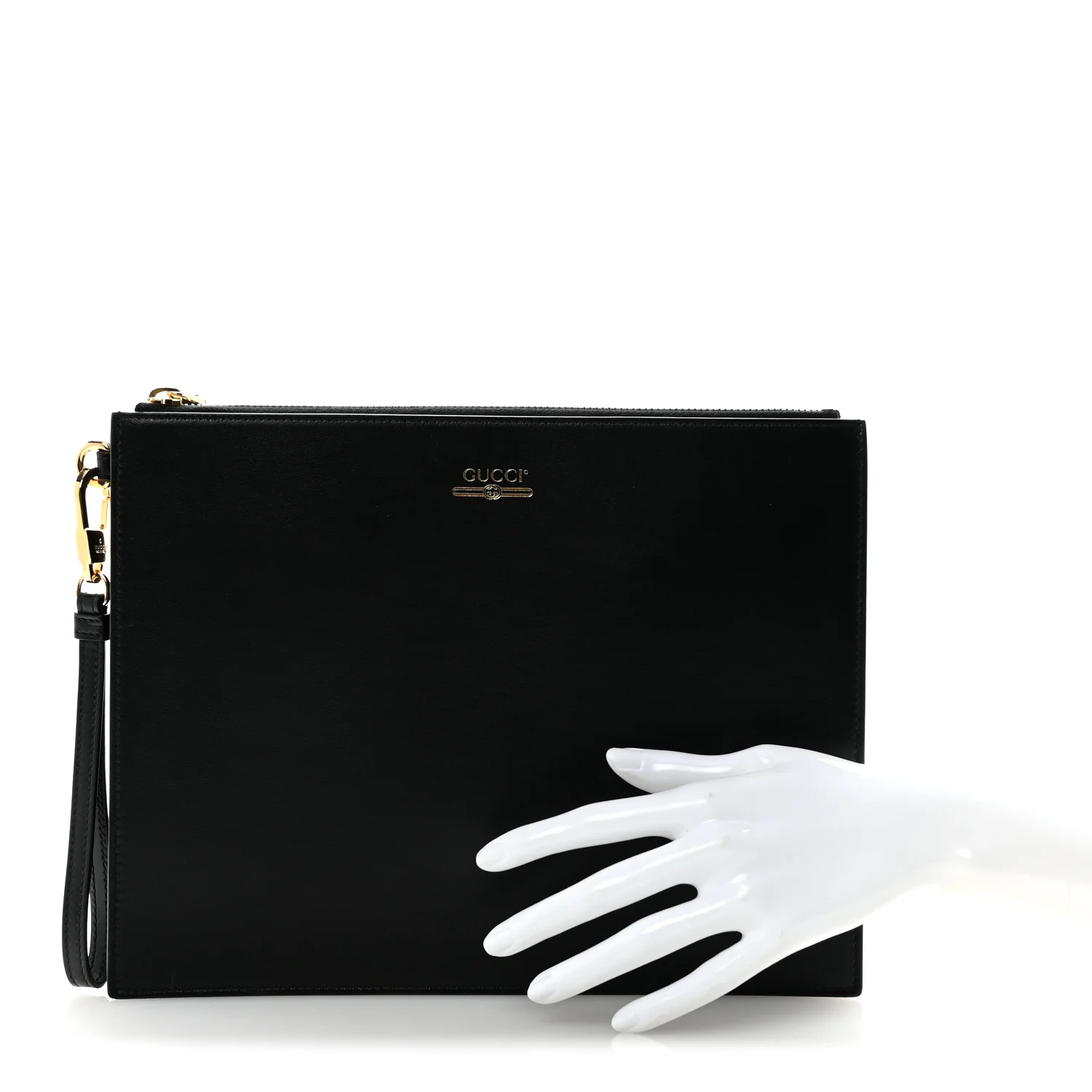 Calfskin Clutch Black - Image 4