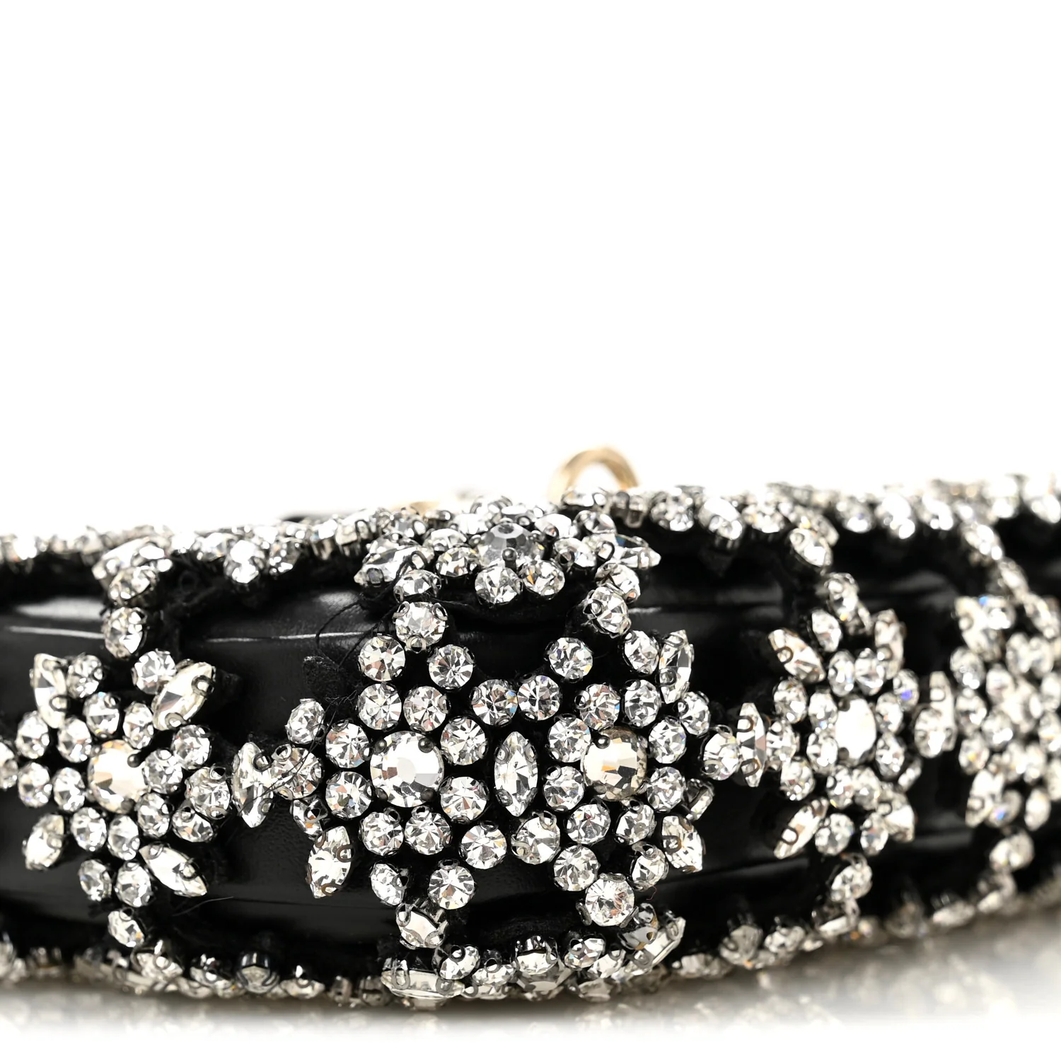 Calfskin Crystal Mini Jackie Notte Bag Black - Image 9