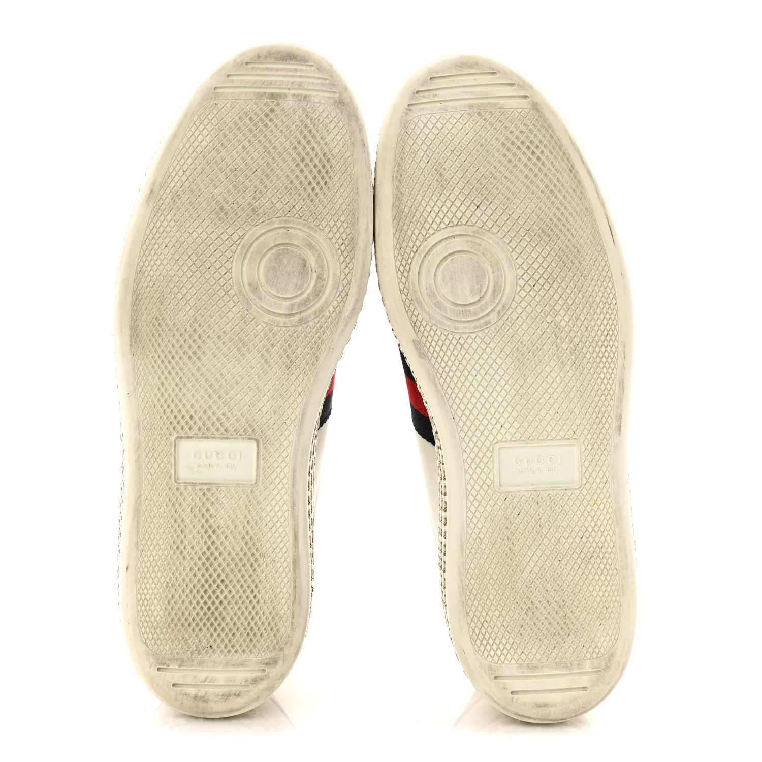 Calfskin Crystal Web Bee Embroidered Womens Ace Platform Sneakers 39 White - Image 6