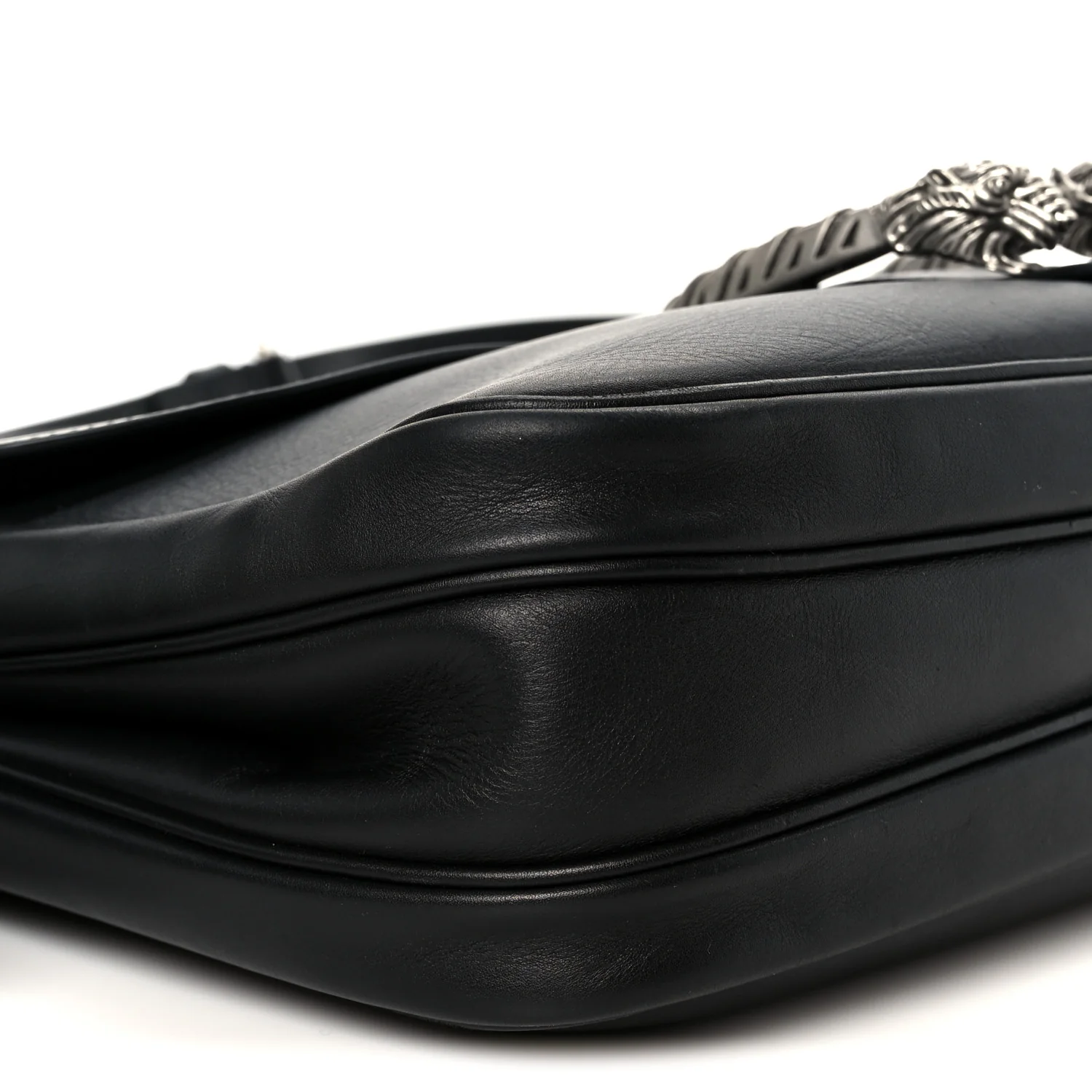 Calfskin Dionysus Messenger Bag Black - Image 10