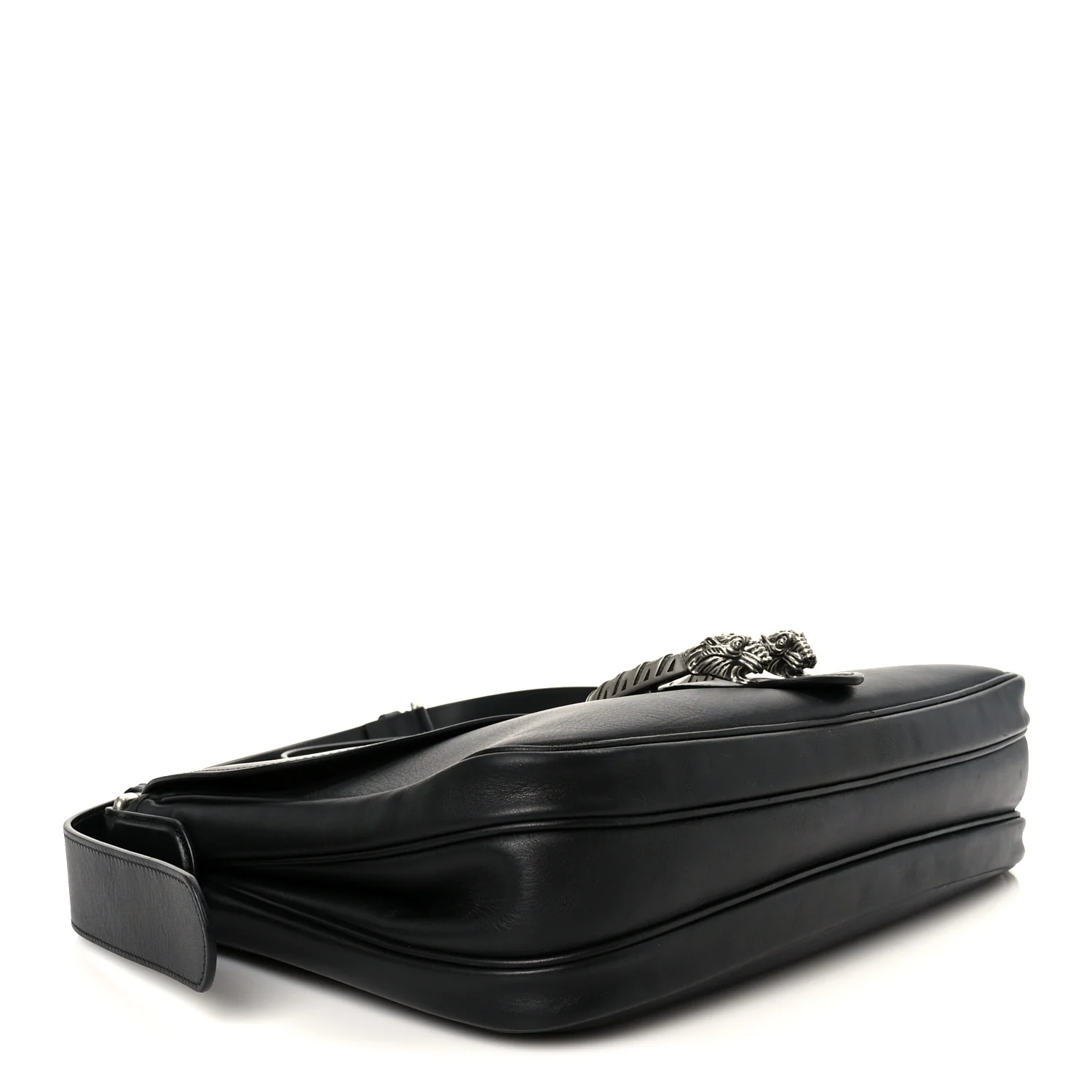 Calfskin Dionysus Messenger Bag Black - Image 4
