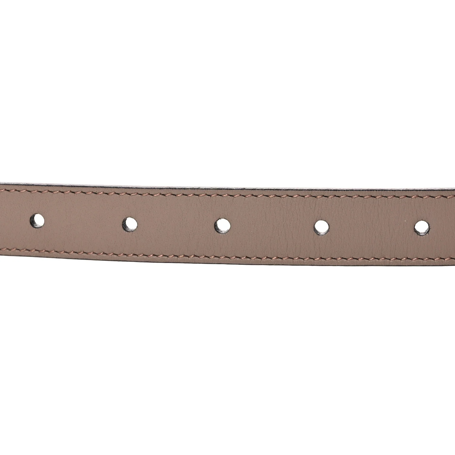 Calfskin Double G 20mm Belt 105 42 Porcelain Rose - Image 3