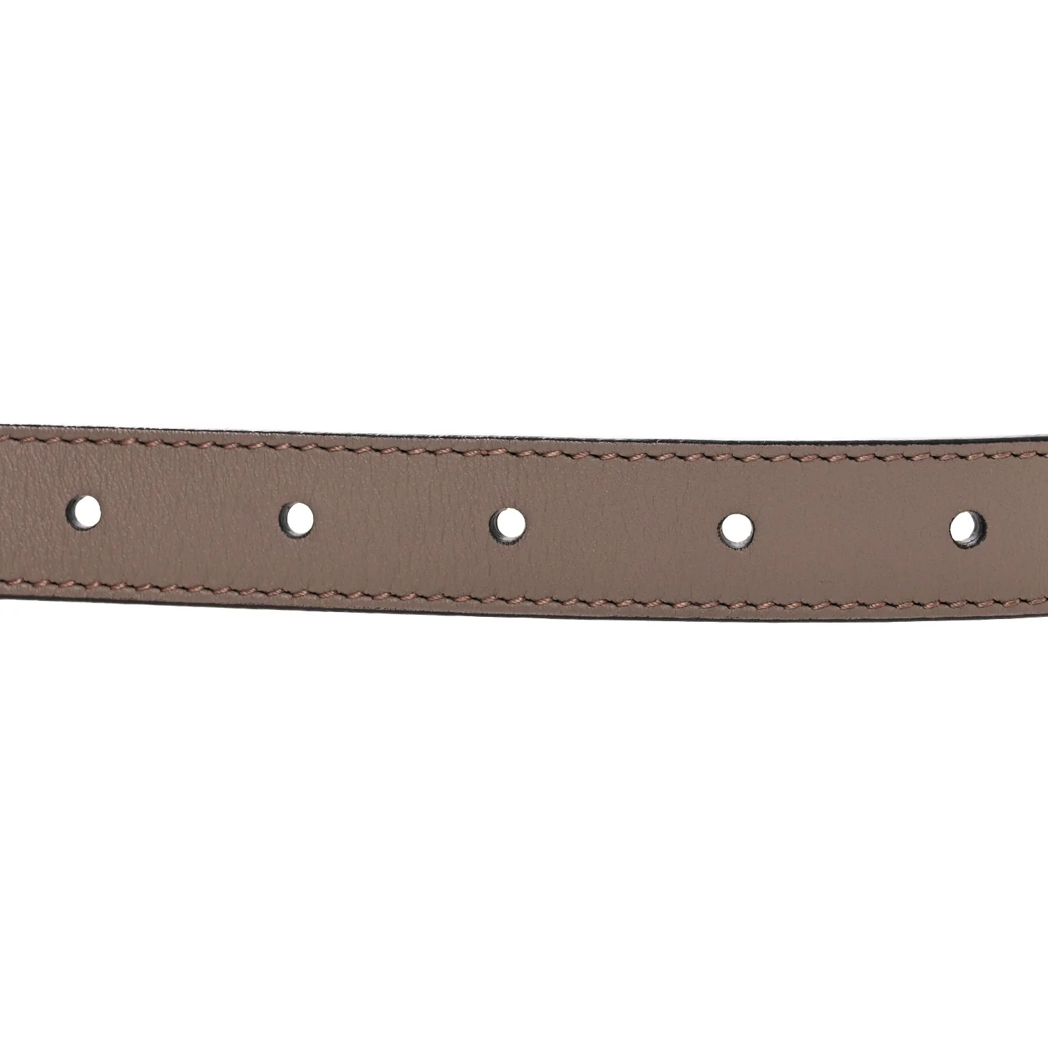 Calfskin Double G 20mm Belt 110 44 Porcelain Rose - Image 3