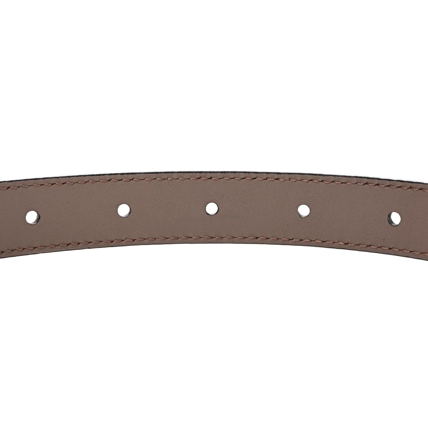 Calfskin Double G 20mm Belt 110 44 Porcelain Rose - Image 4