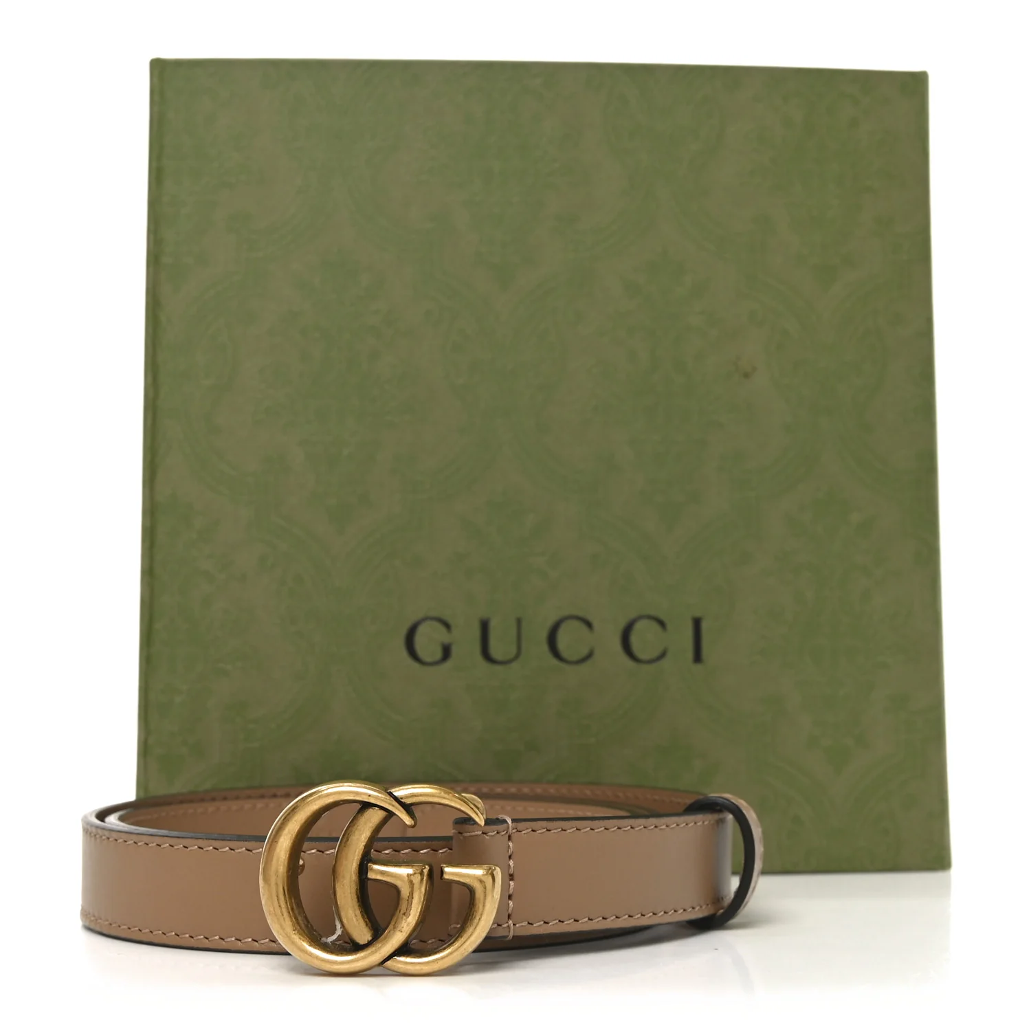 Calfskin Double G 20mm Belt 75 30 Porcelain Rose - Image 5