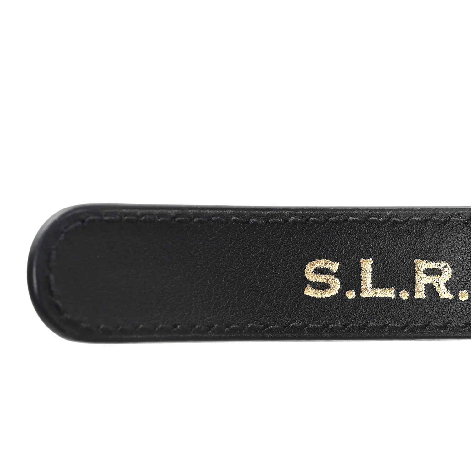Calfskin Double G 20mm Belt 80 32 Black - Image 5