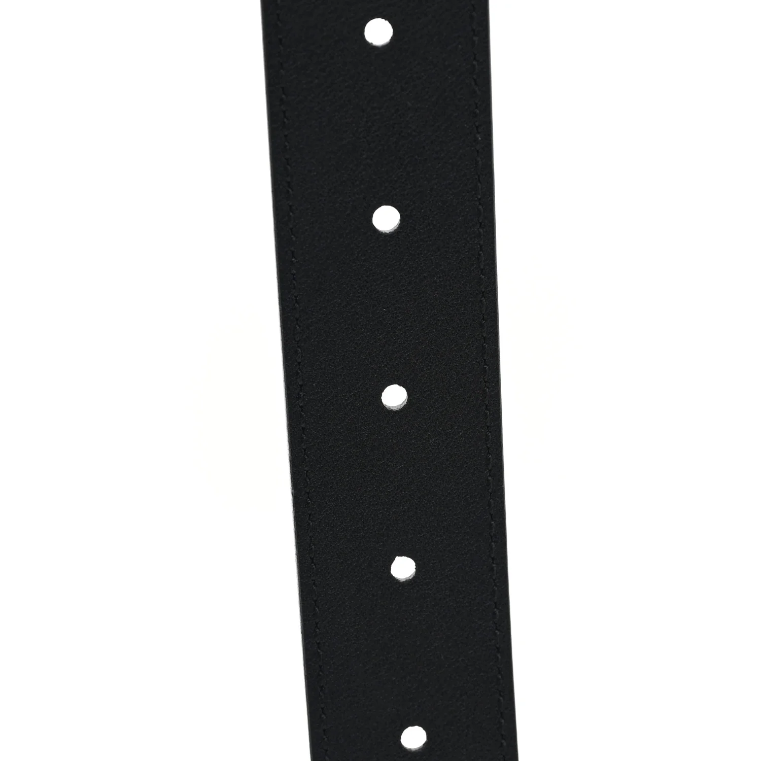 Calfskin Double G 25mm Belt 85 34 Black - Image 4