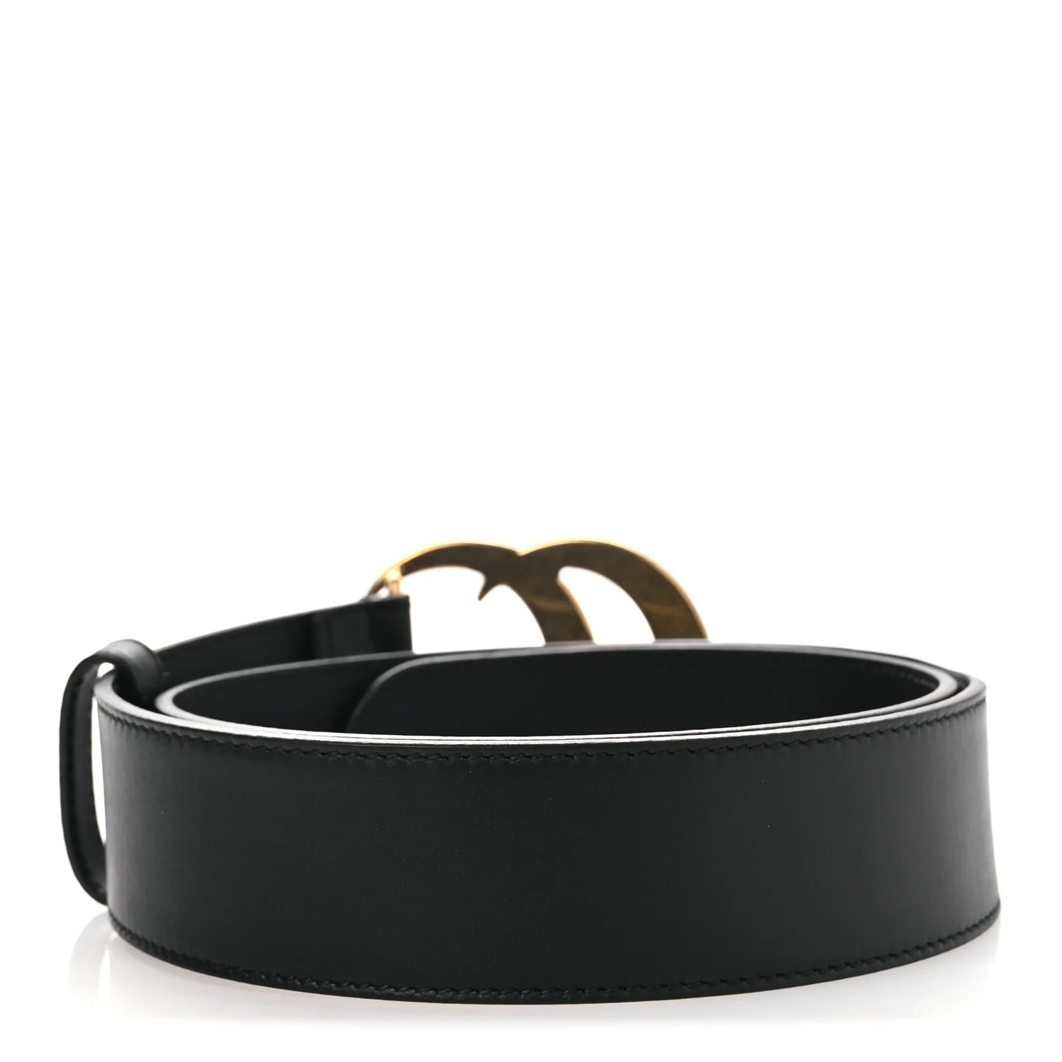 Calfskin Double G 30mm Belt 70 28 Black - Image 2