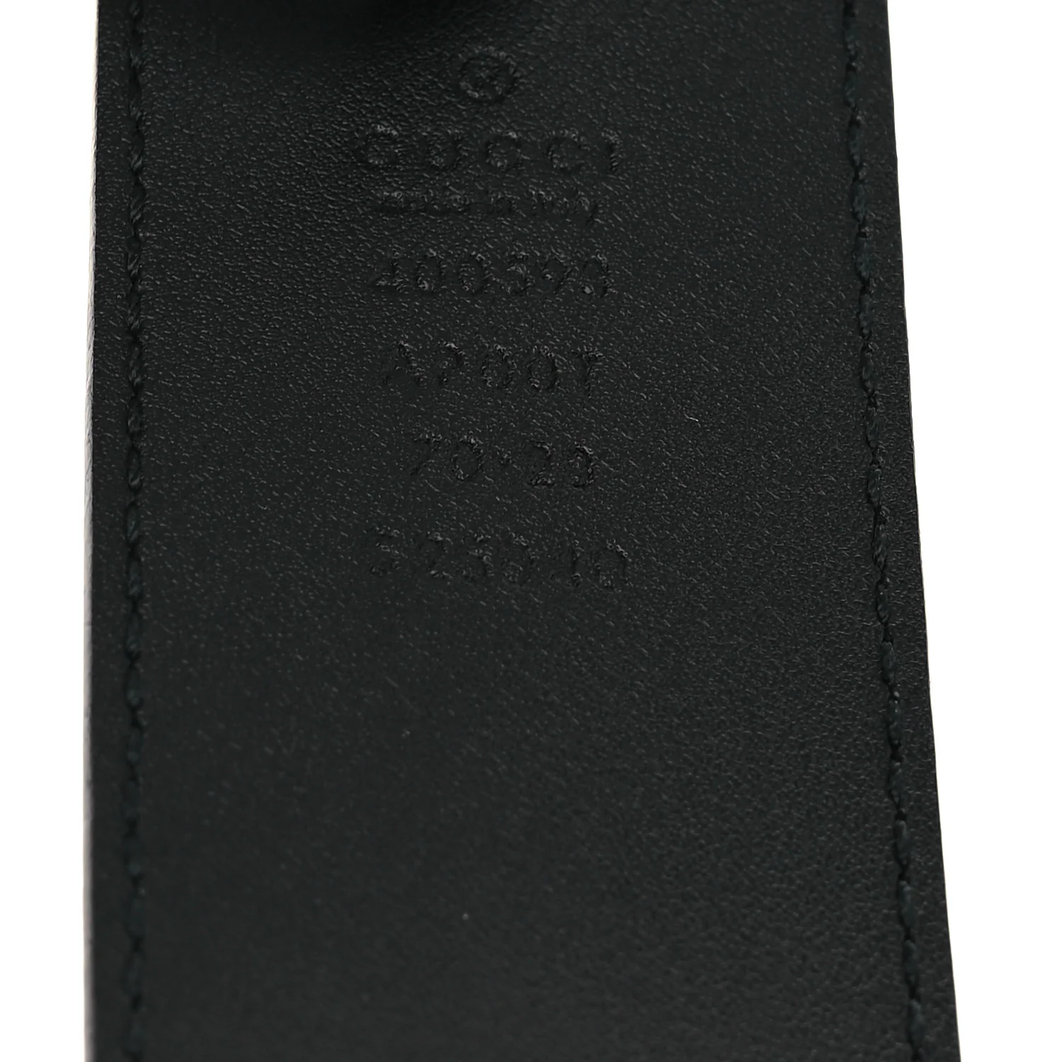 Calfskin Double G 30mm Belt 70 28 Black - Image 5