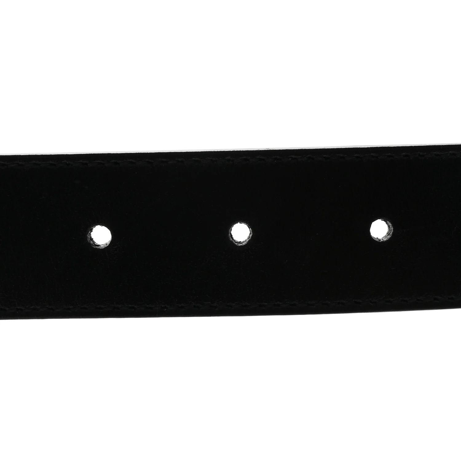 Calfskin Double G 30mm Belt 80 32 Black - Image 4