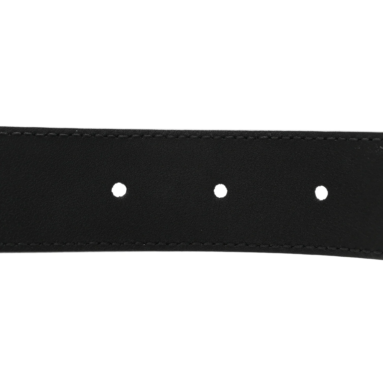 Calfskin Double G 30mm Belt 80 32 Black - Image 5
