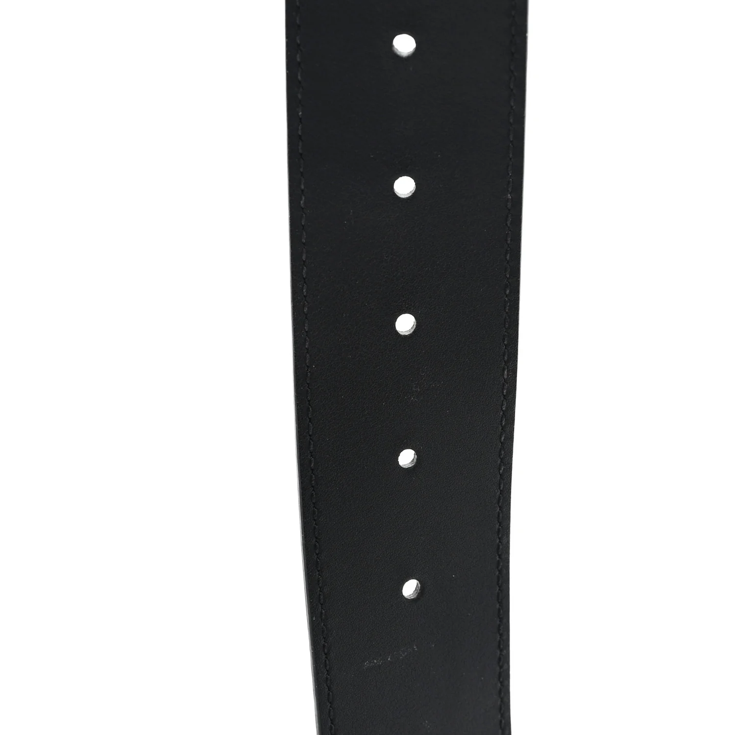 Calfskin Double G 30mm Belt 85 34 Black - Image 4