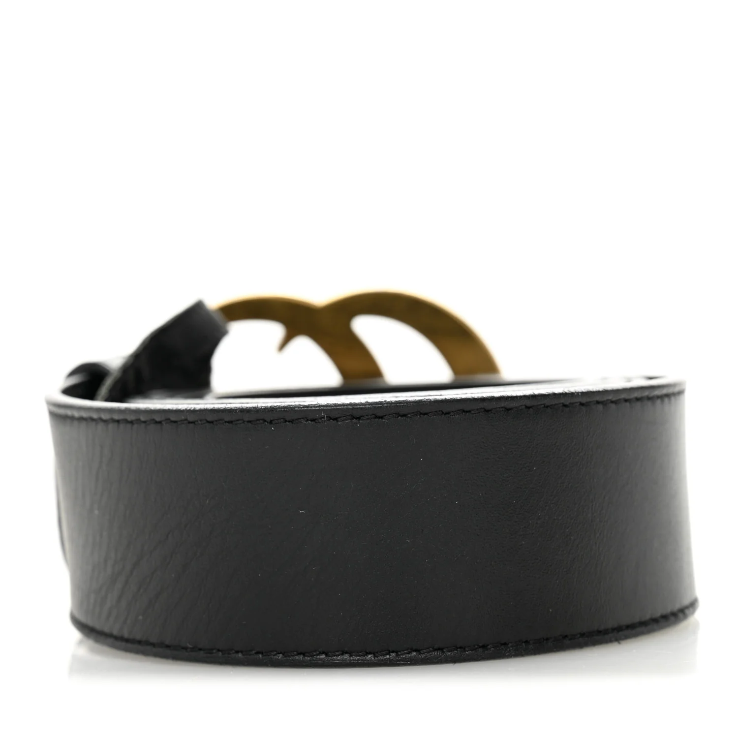 Calfskin Double G 40mm Belt 100 40 Black - Image 2
